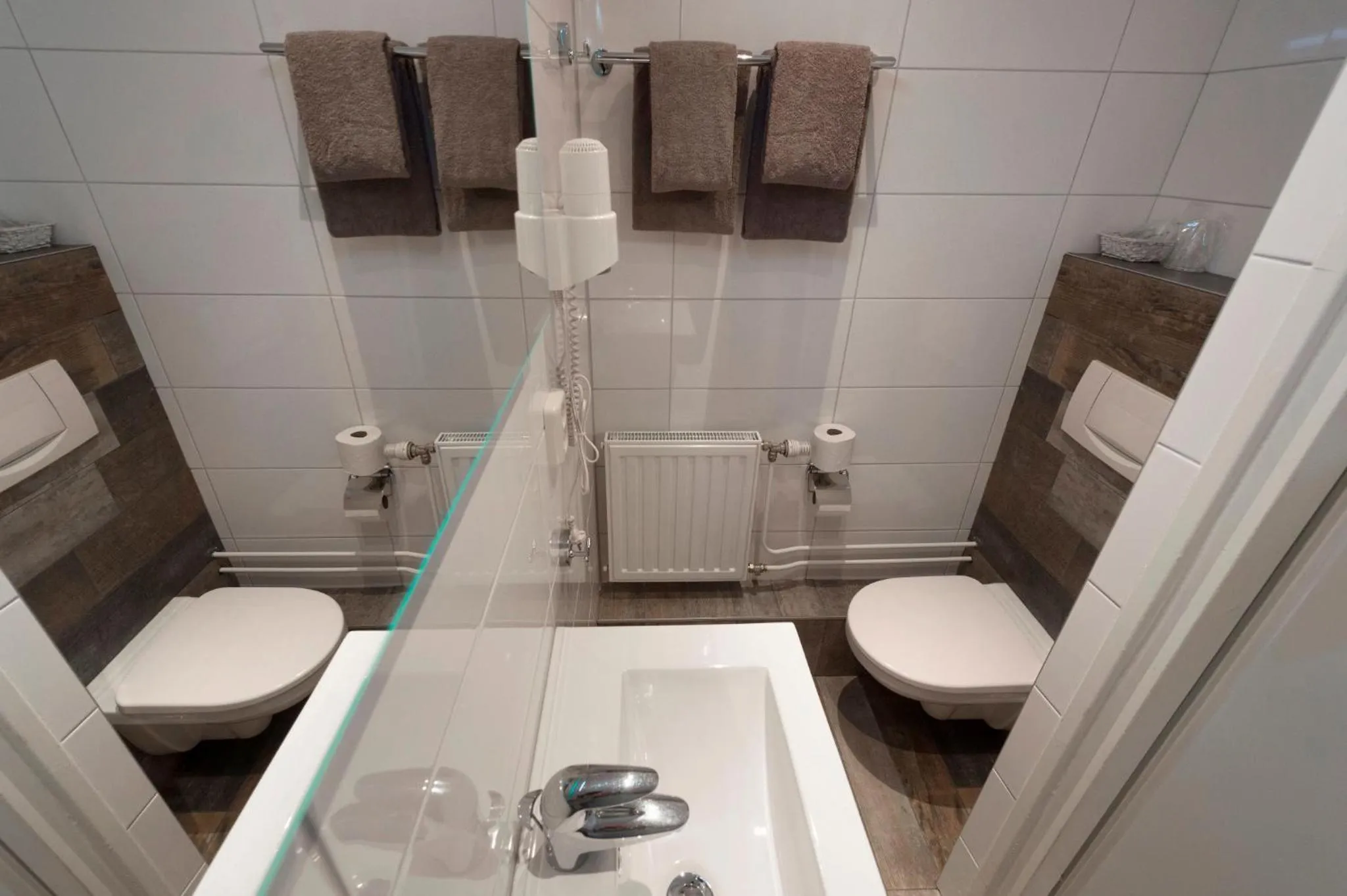 Bathroom in Hotel Bergrust