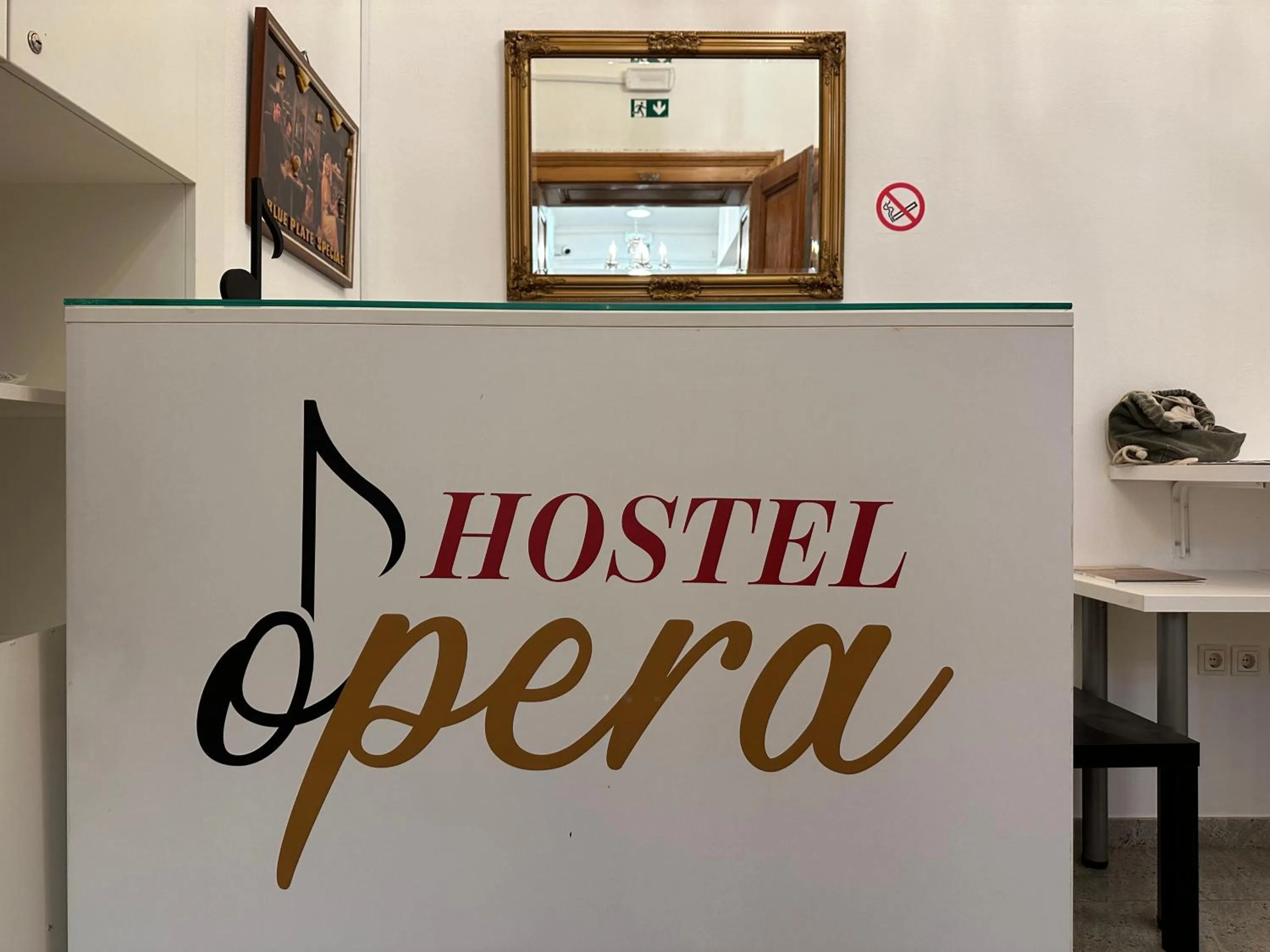 Lobby or reception in Hostel Opera