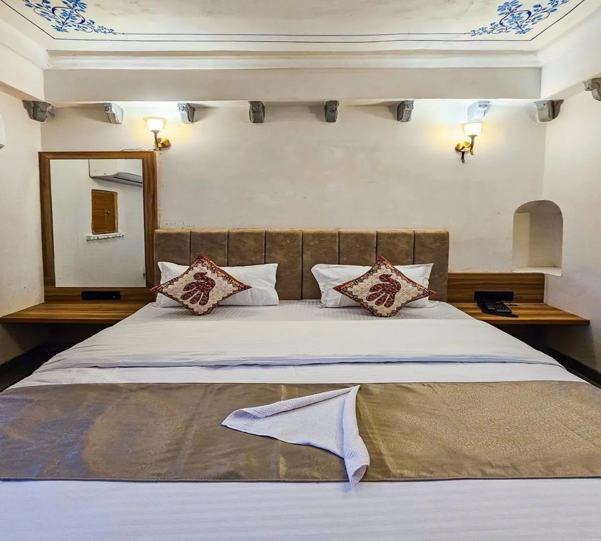 Bedroom, Bed in Amoraya Udaipur