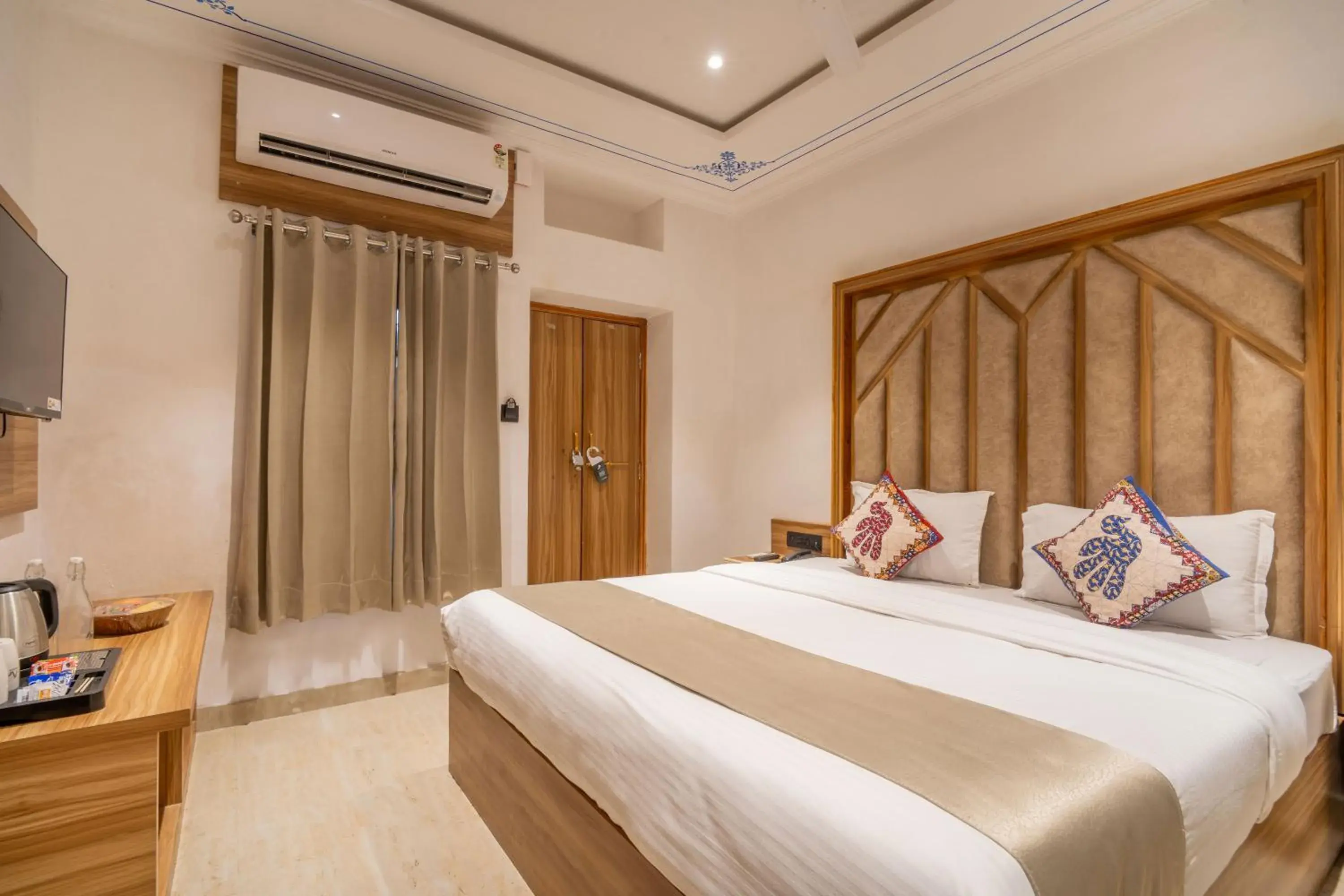 Bed in Amoraya Udaipur Bed in Amoraya Udaipur