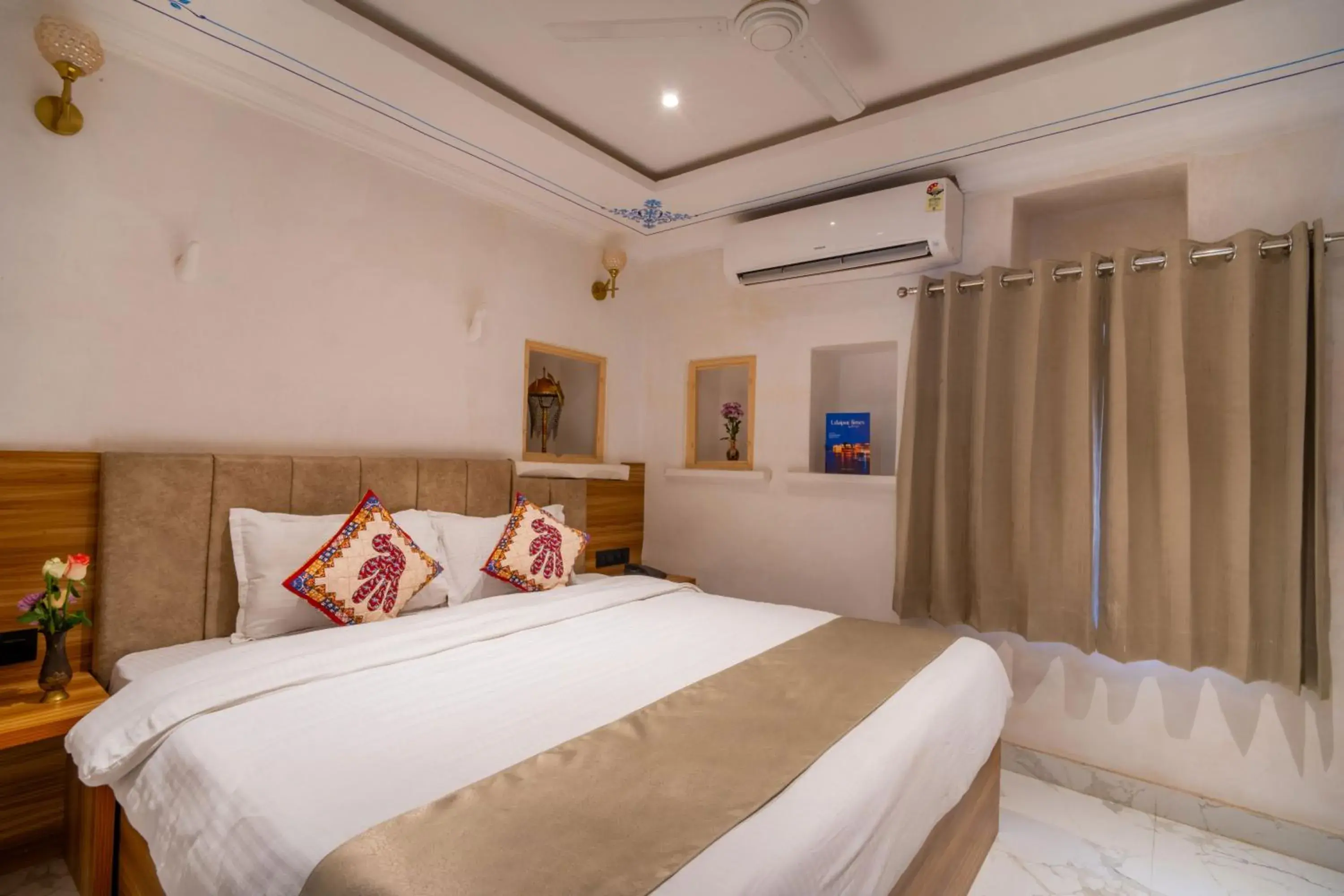 Bedroom, Bed in Amoraya Udaipur Bedroom, Bed in Amoraya Udaipur