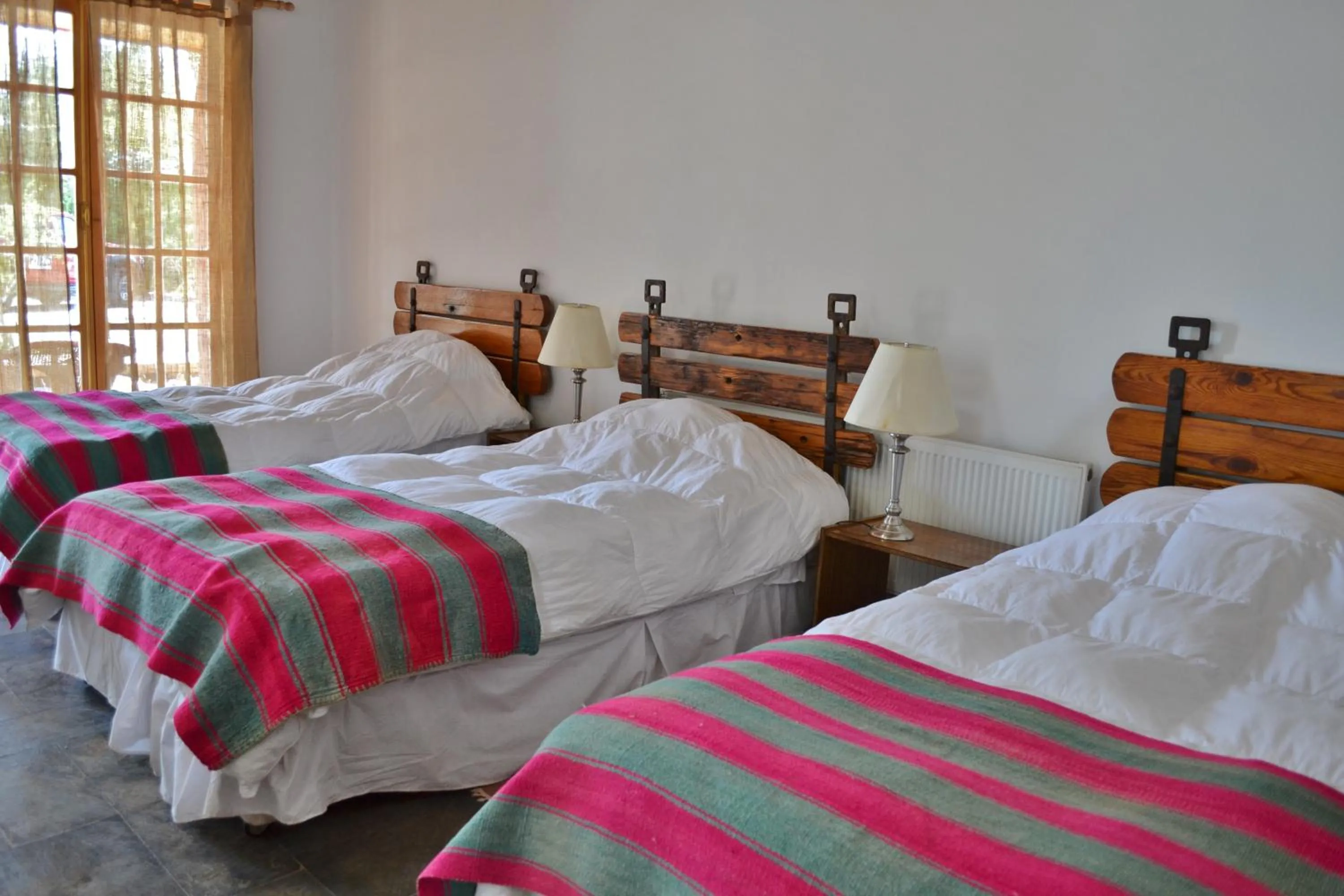 Bed in Hotel La Aldea