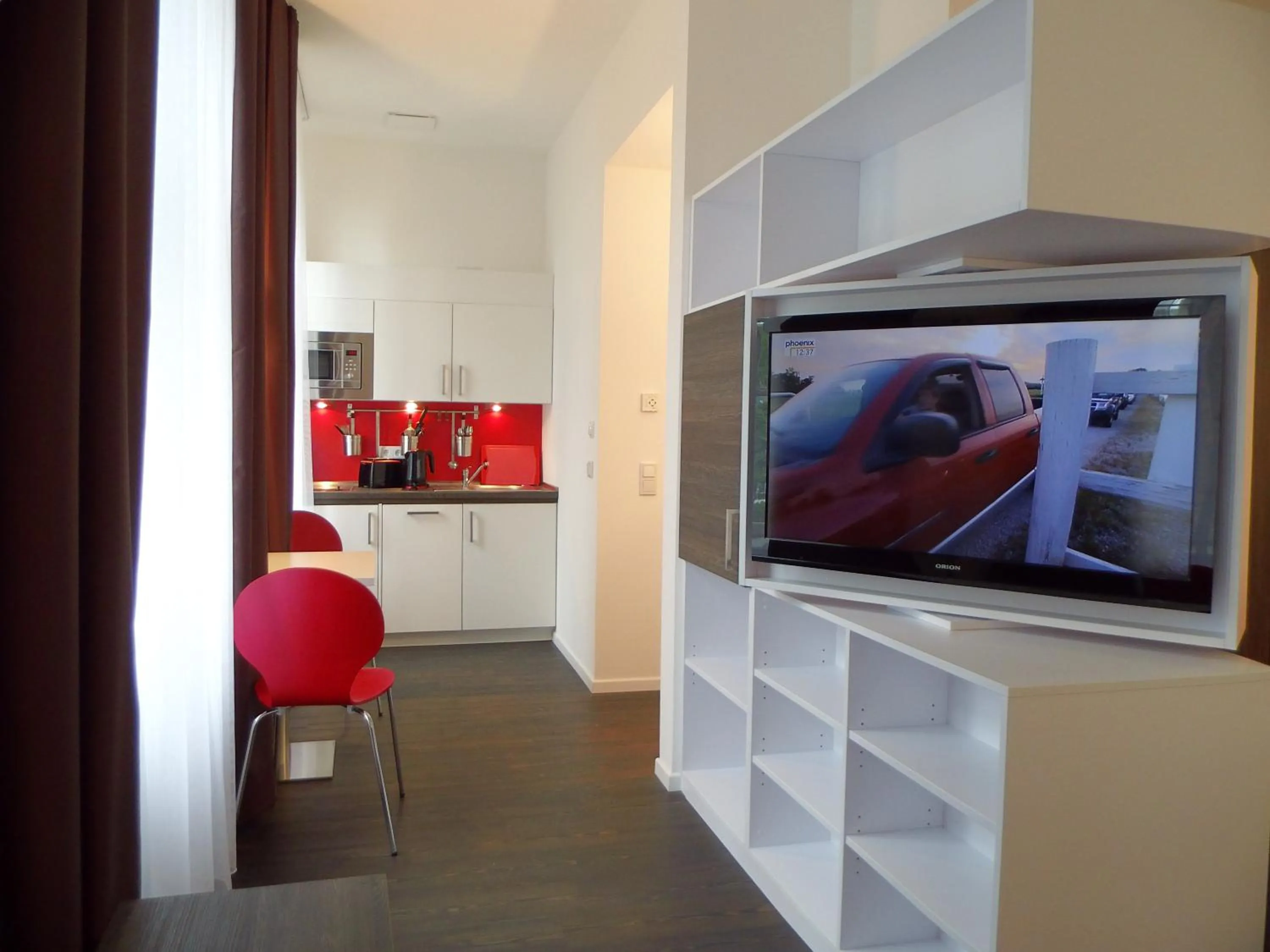 Kitchen or kitchenette in Boardinghaus Weinberg Campus