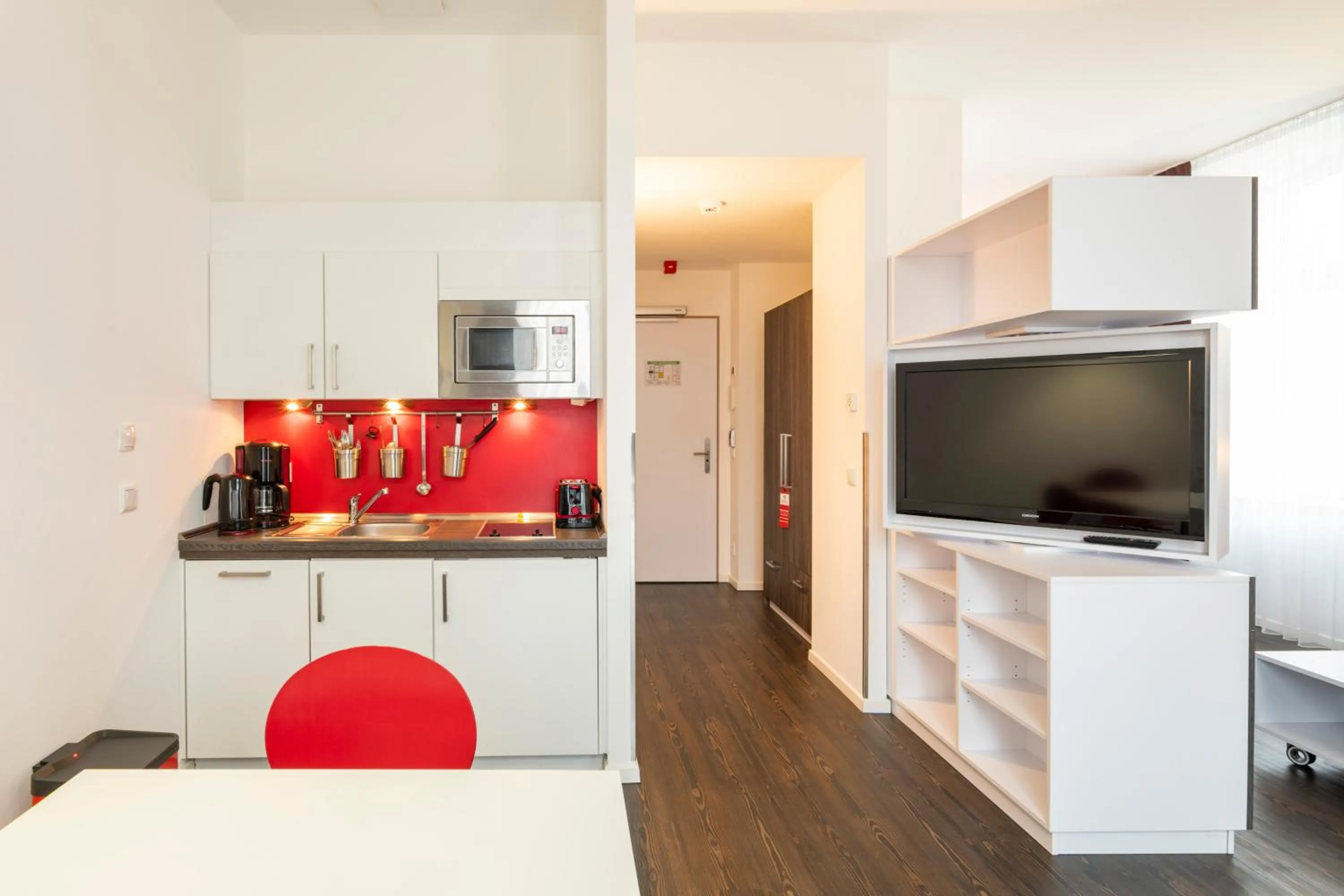 TV and multimedia in Boardinghaus Weinberg Campus