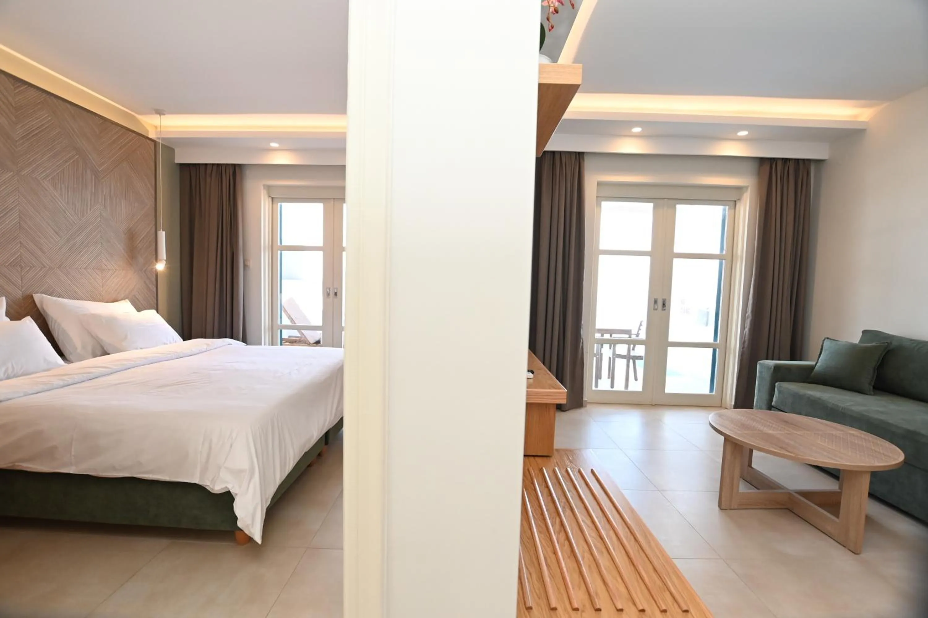 Bed in Elena Village Hotel & Suites