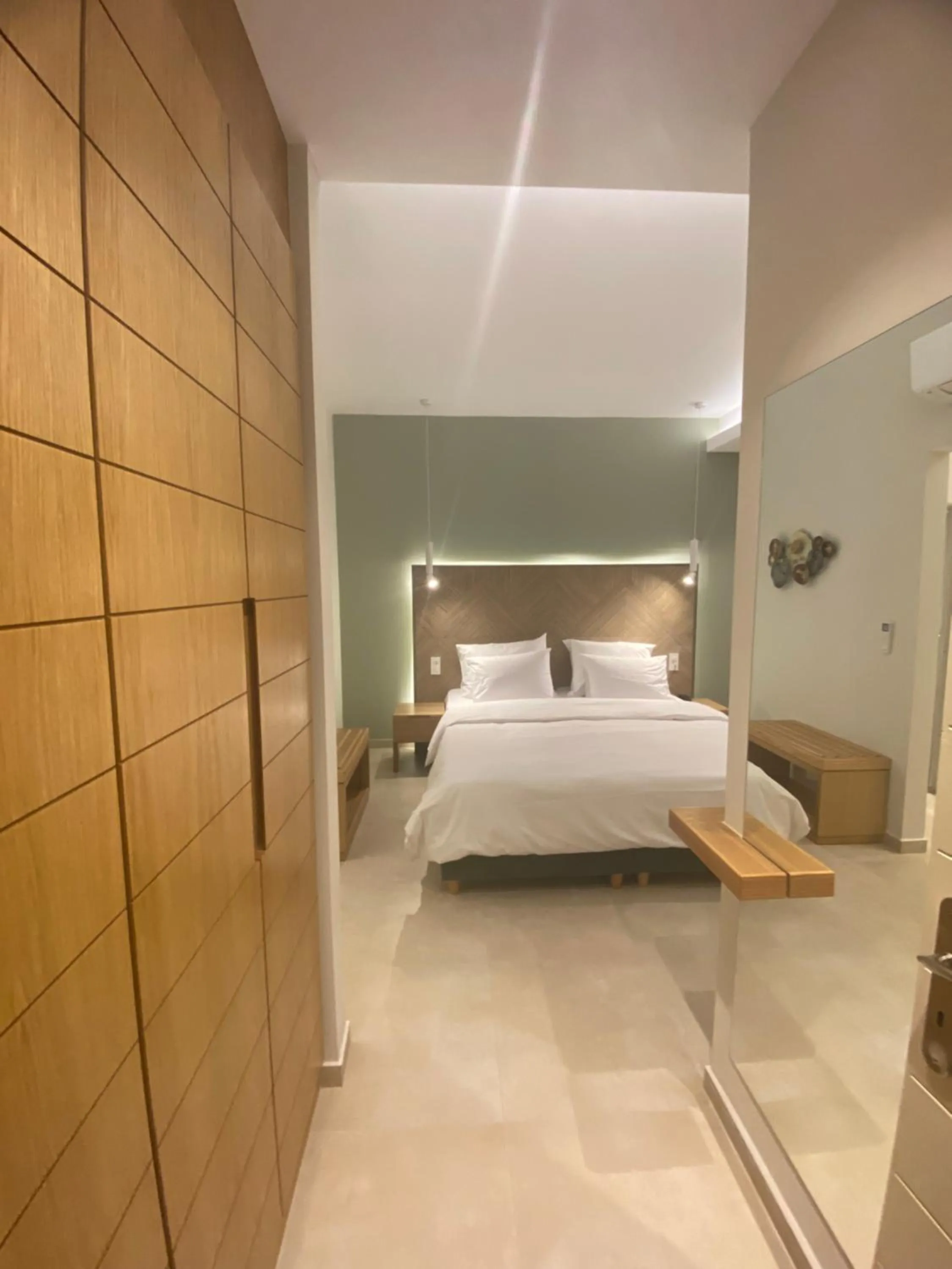 Bed in Elena Village Hotel & Suites