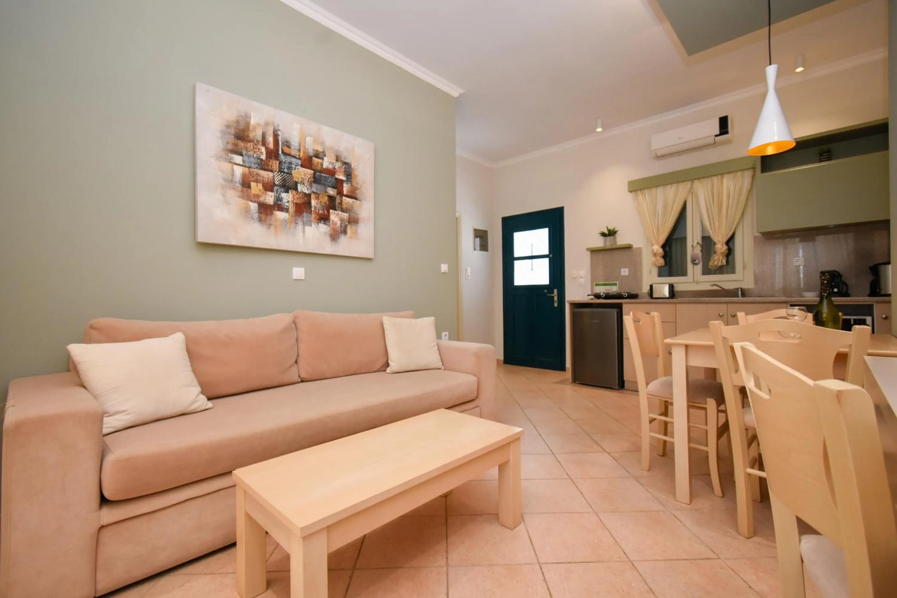 Kitchen or kitchenette in Elena Village Hotel & Suites