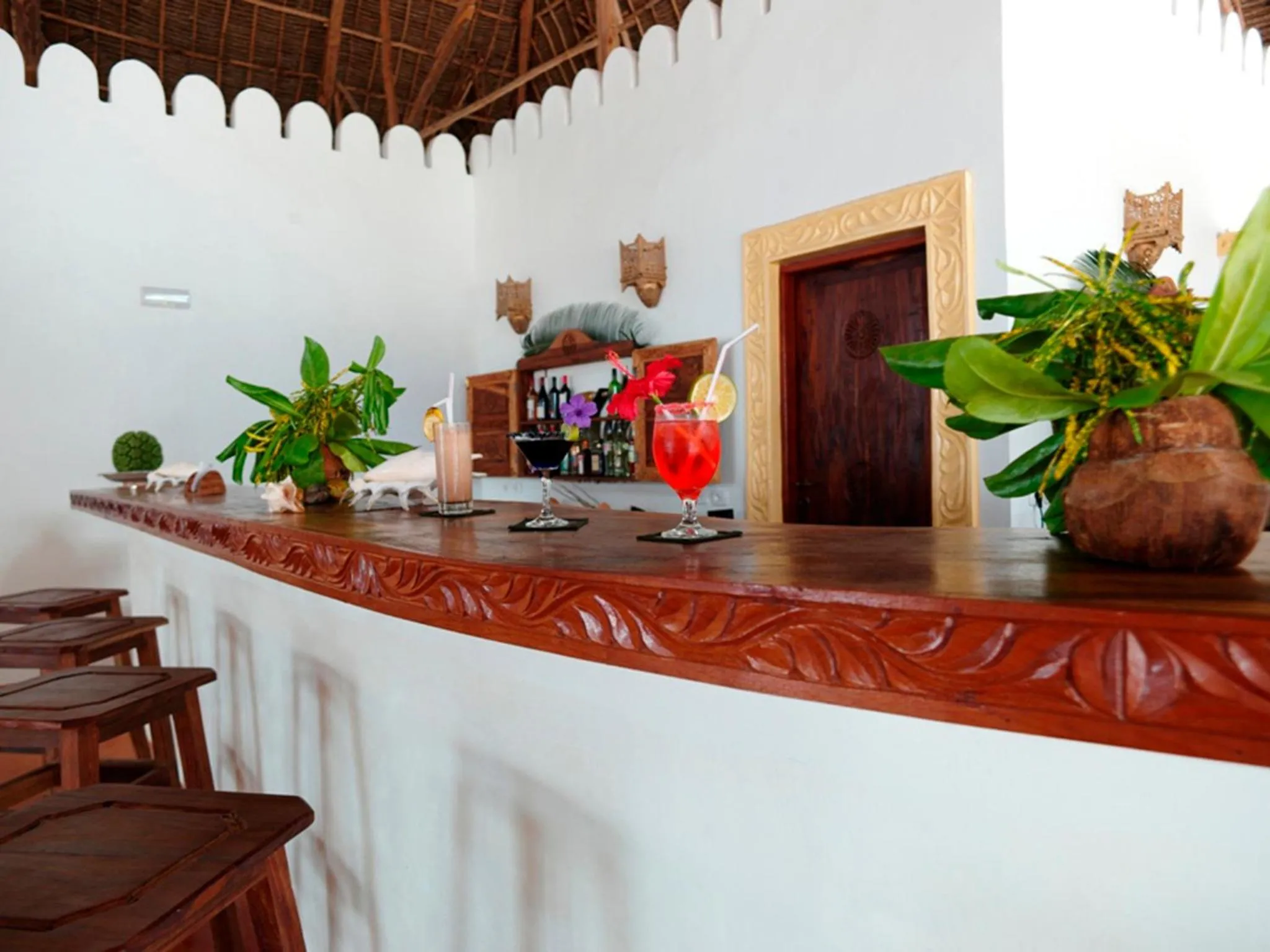 Lounge or bar in Pongwe Bay Resort
