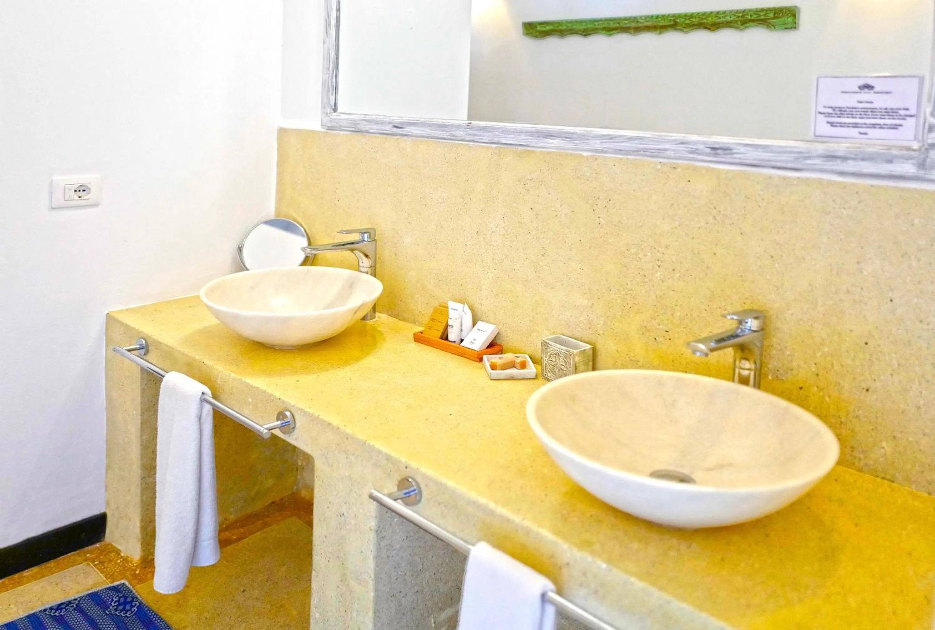 Bathroom in Pongwe Bay Resort