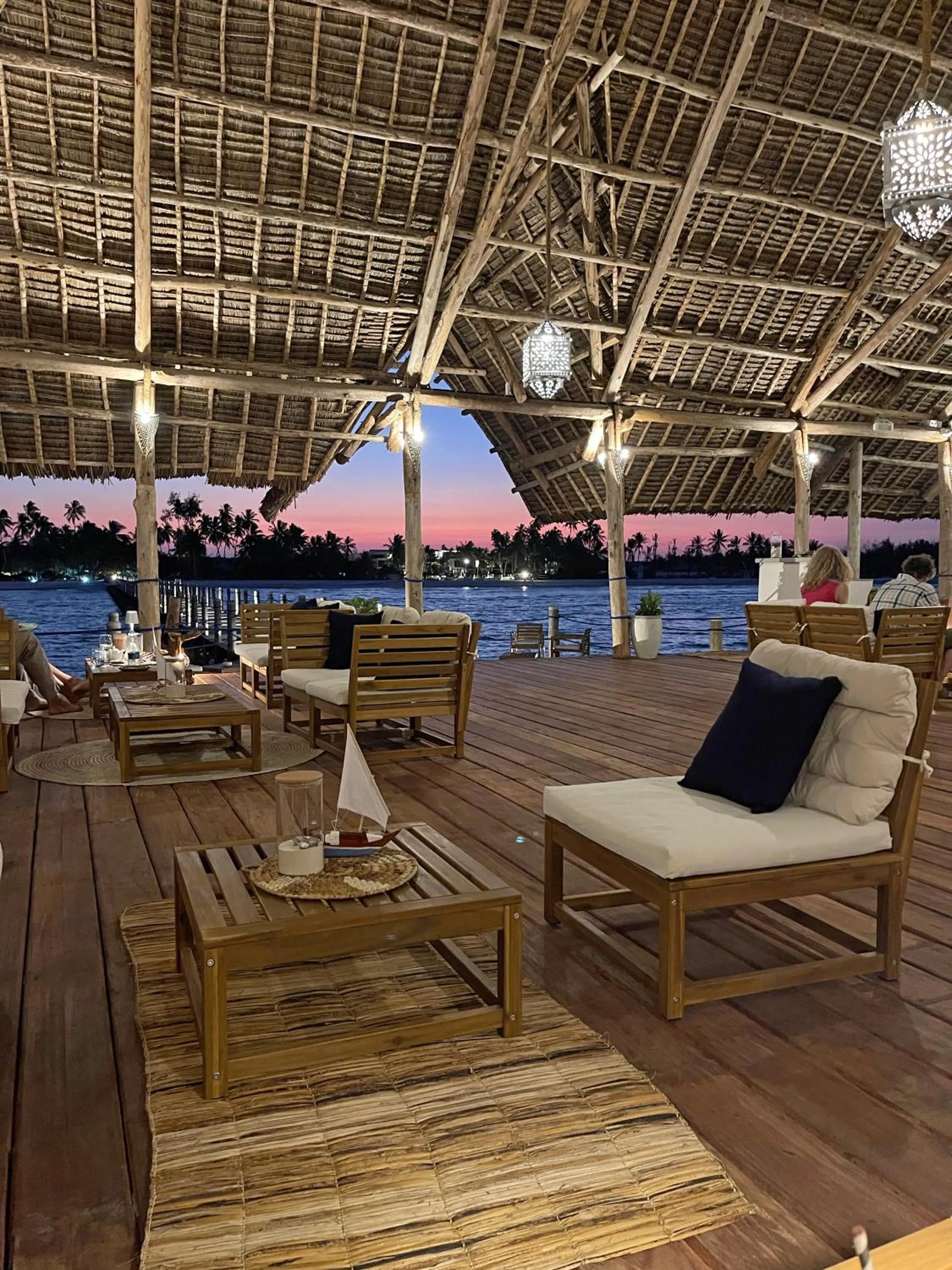 Restaurant/places to eat in Pongwe Bay Resort