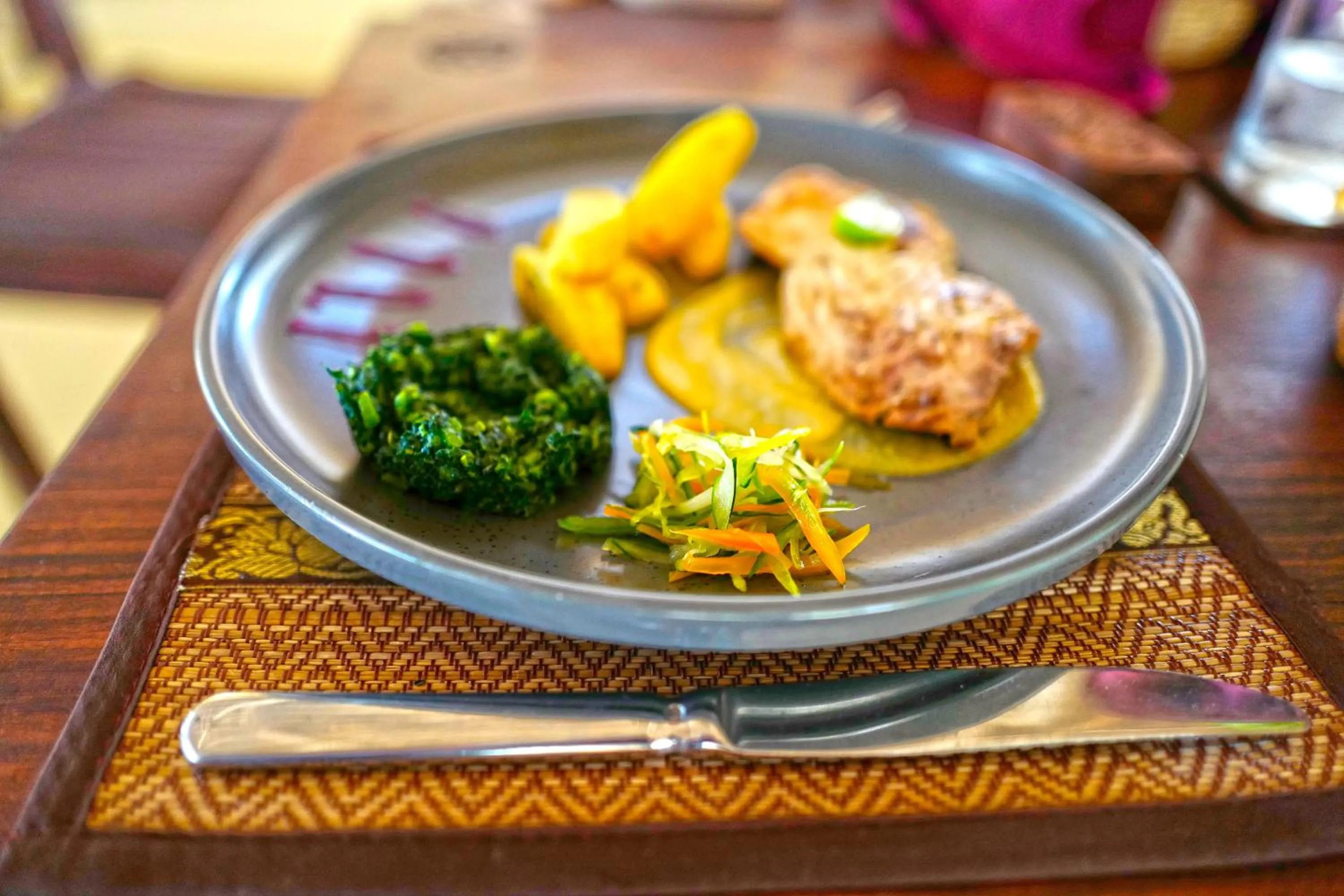 Food in Pongwe Bay Resort