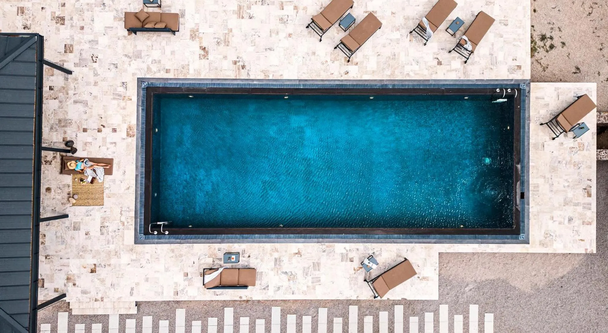 Swimming pool in Momos Otel