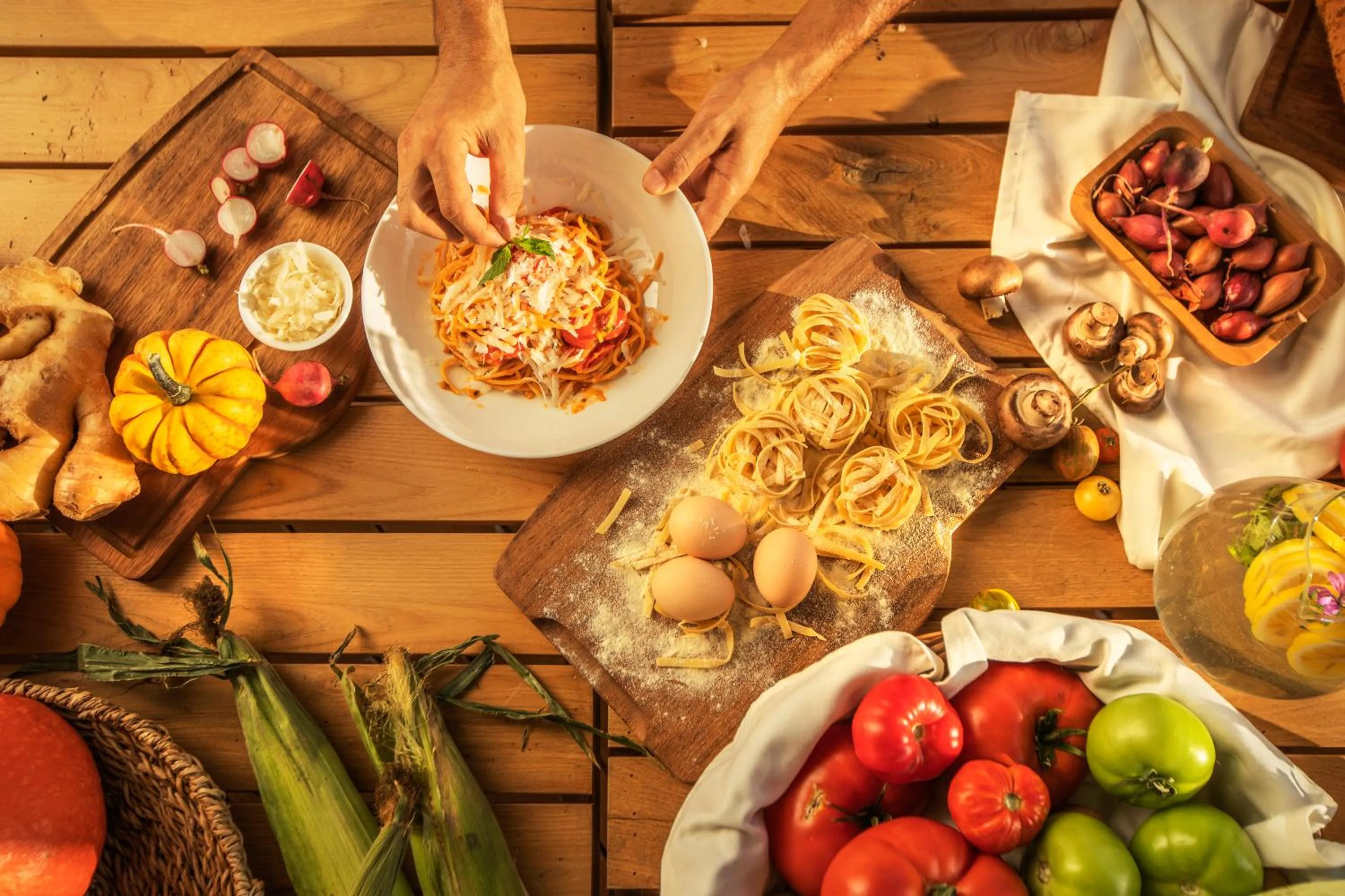 Food and drinks in Momos Otel