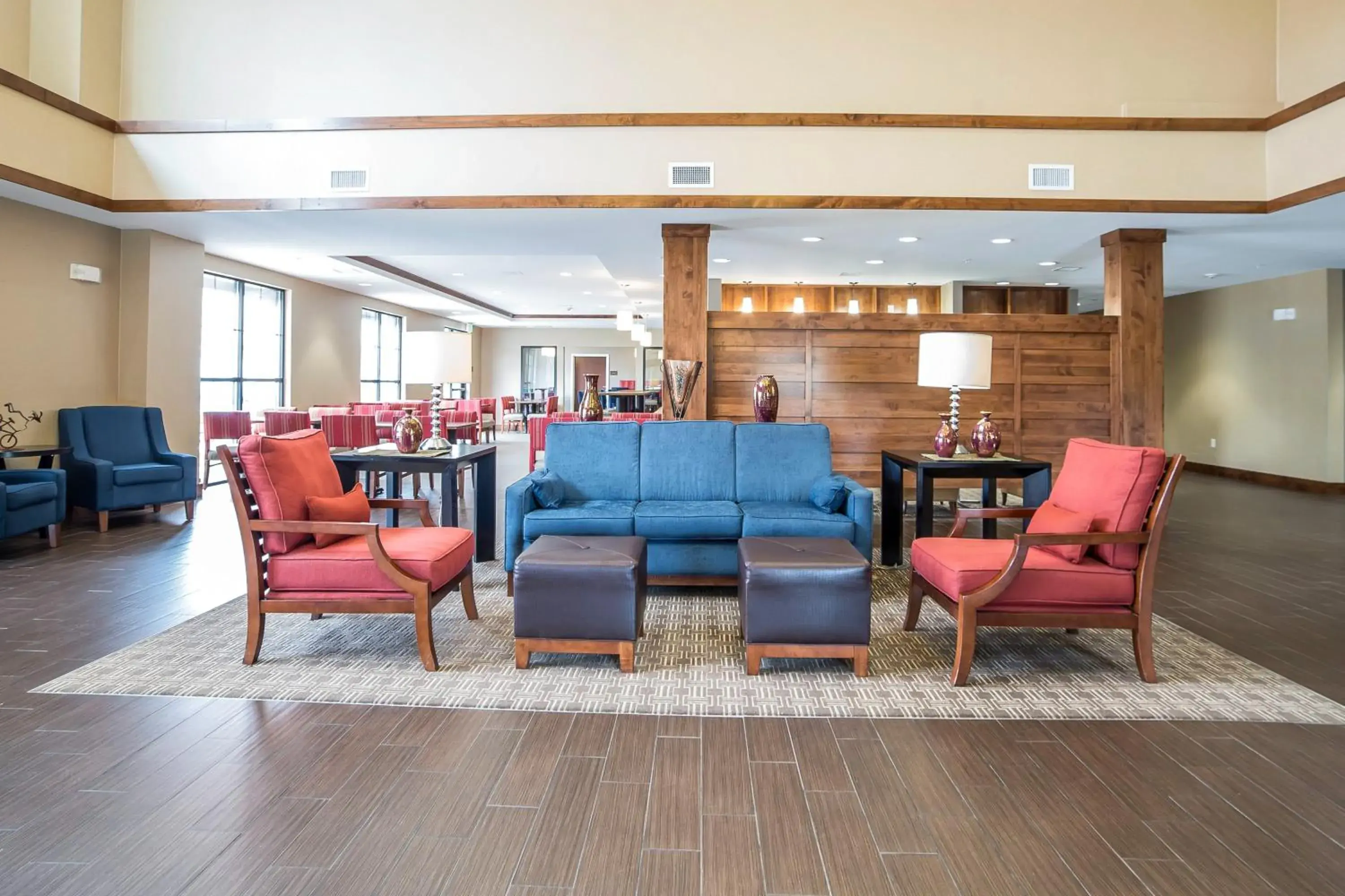 Lobby or reception in Comfort Suites Moab near Arches National Park Lobby or reception in Comfort Suites Moab near Arches National Park