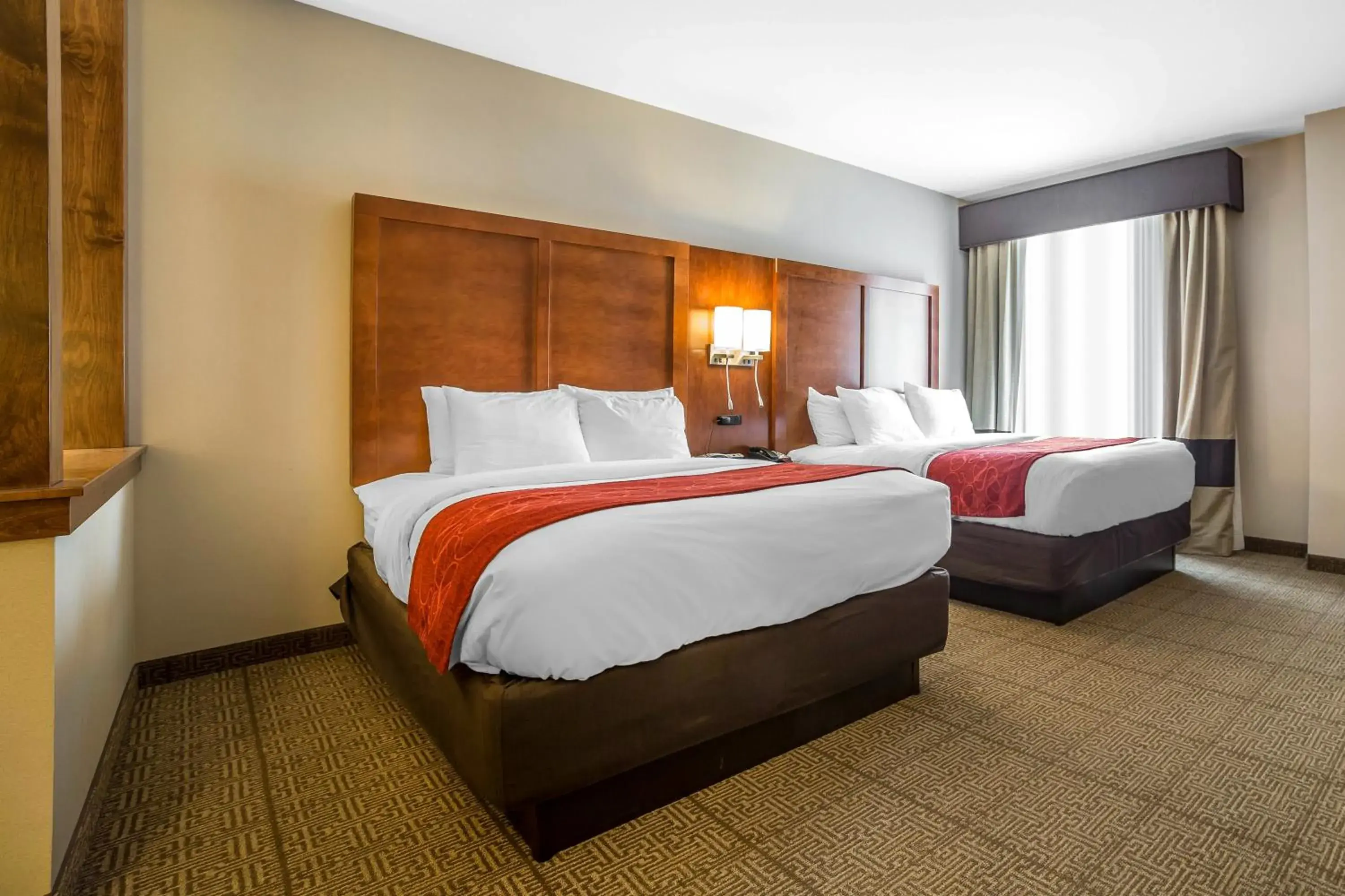 Bedroom, Bed in Comfort Suites Moab near Arches National Park Bedroom, Bed in Comfort Suites Moab near Arches National Park