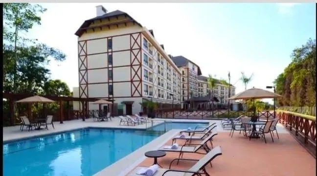 Pool view in Vista Azul Hotel