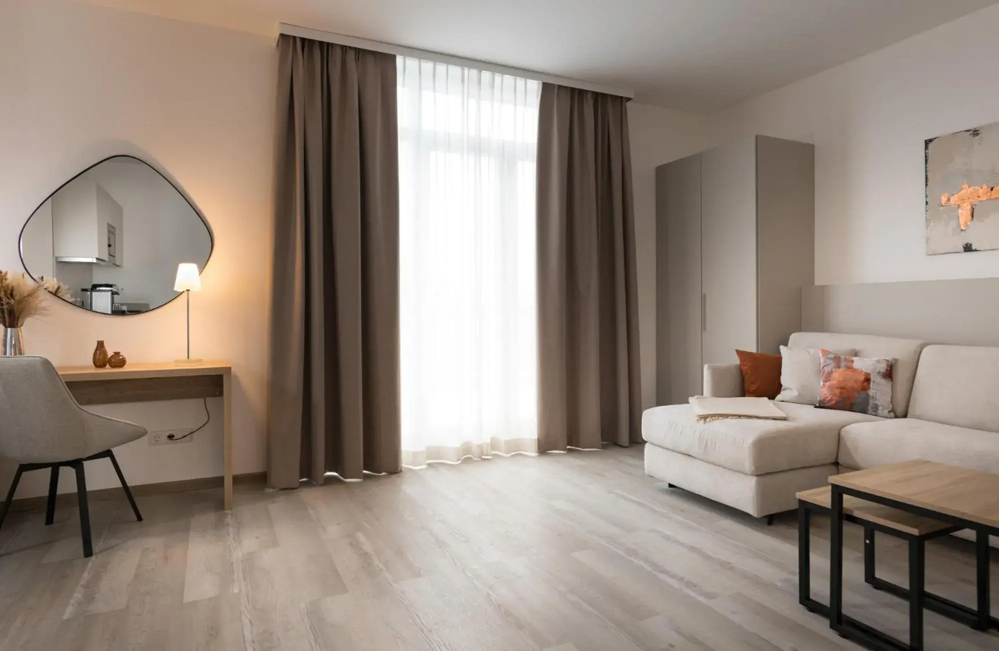 Living room in Atrium Apart Hotel Brühl Living room in Atrium Apart Hotel Brühl