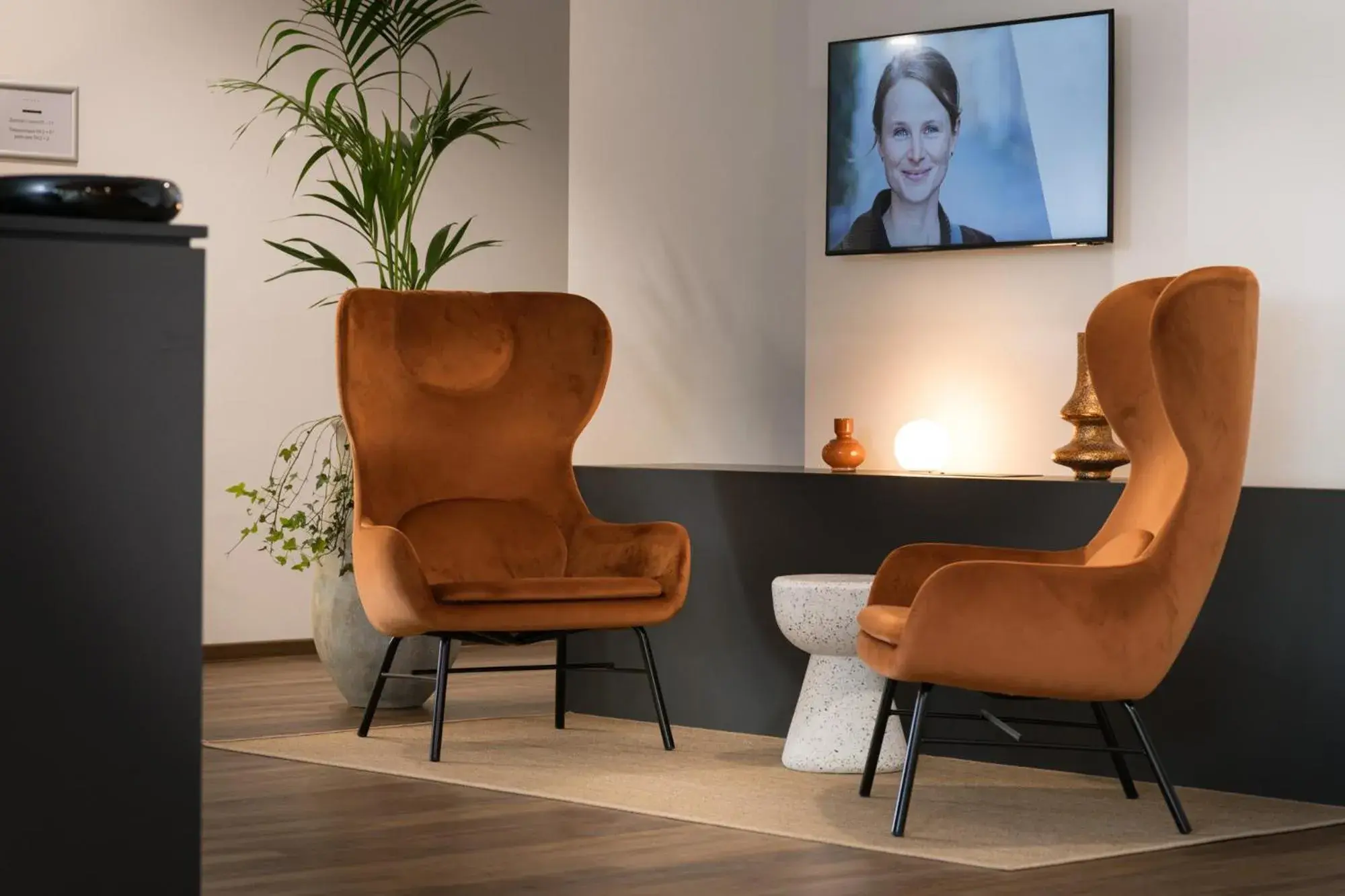 Lobby or reception in Atrium Apart Hotel Brühl Lobby or reception in Atrium Apart Hotel Brühl