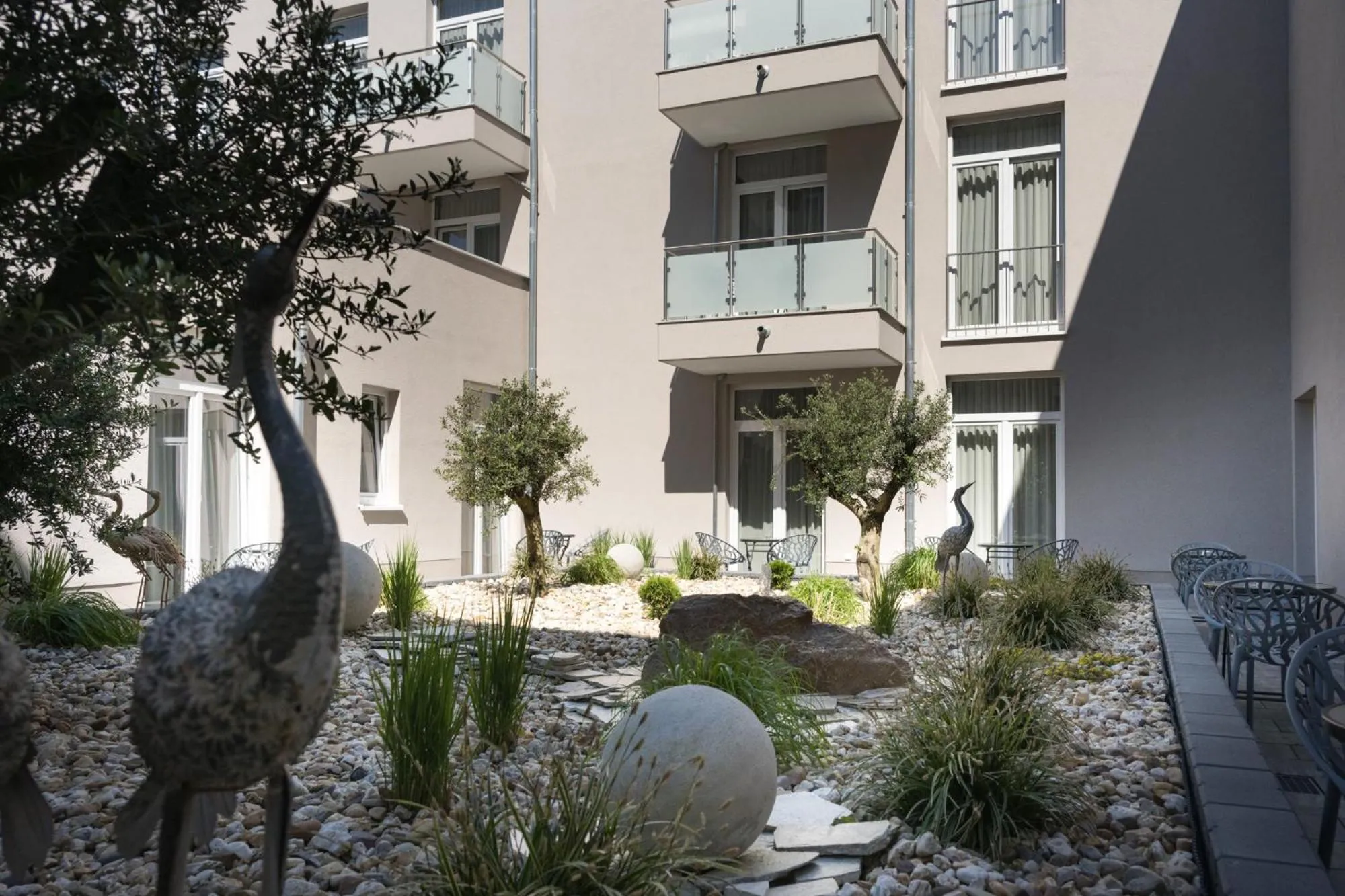 Property building in Atrium Apart Hotel Brühl
