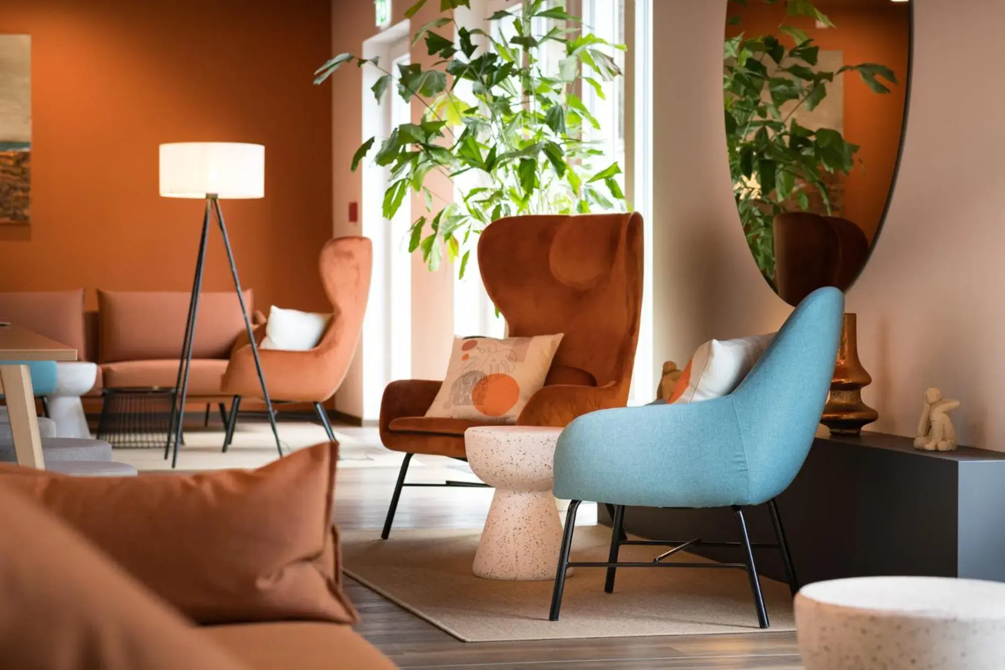 Lobby or reception in Atrium Apart Hotel Brühl Lobby or reception in Atrium Apart Hotel Brühl