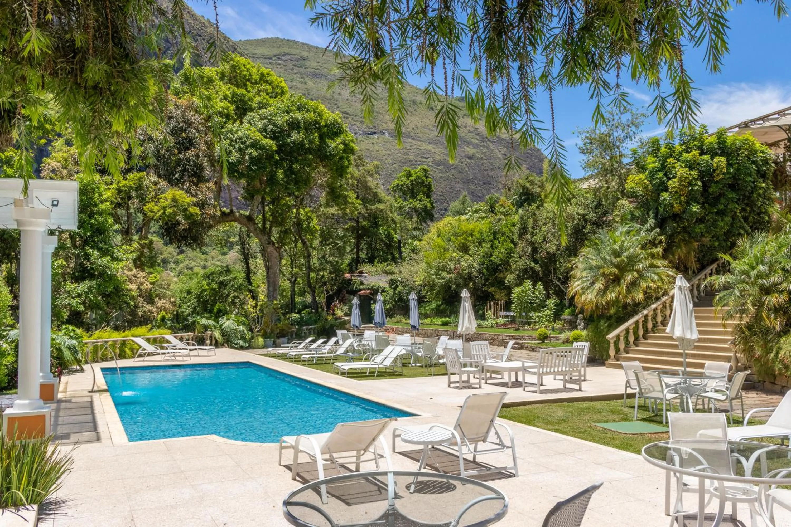Pool view in Locanda della Mimosa