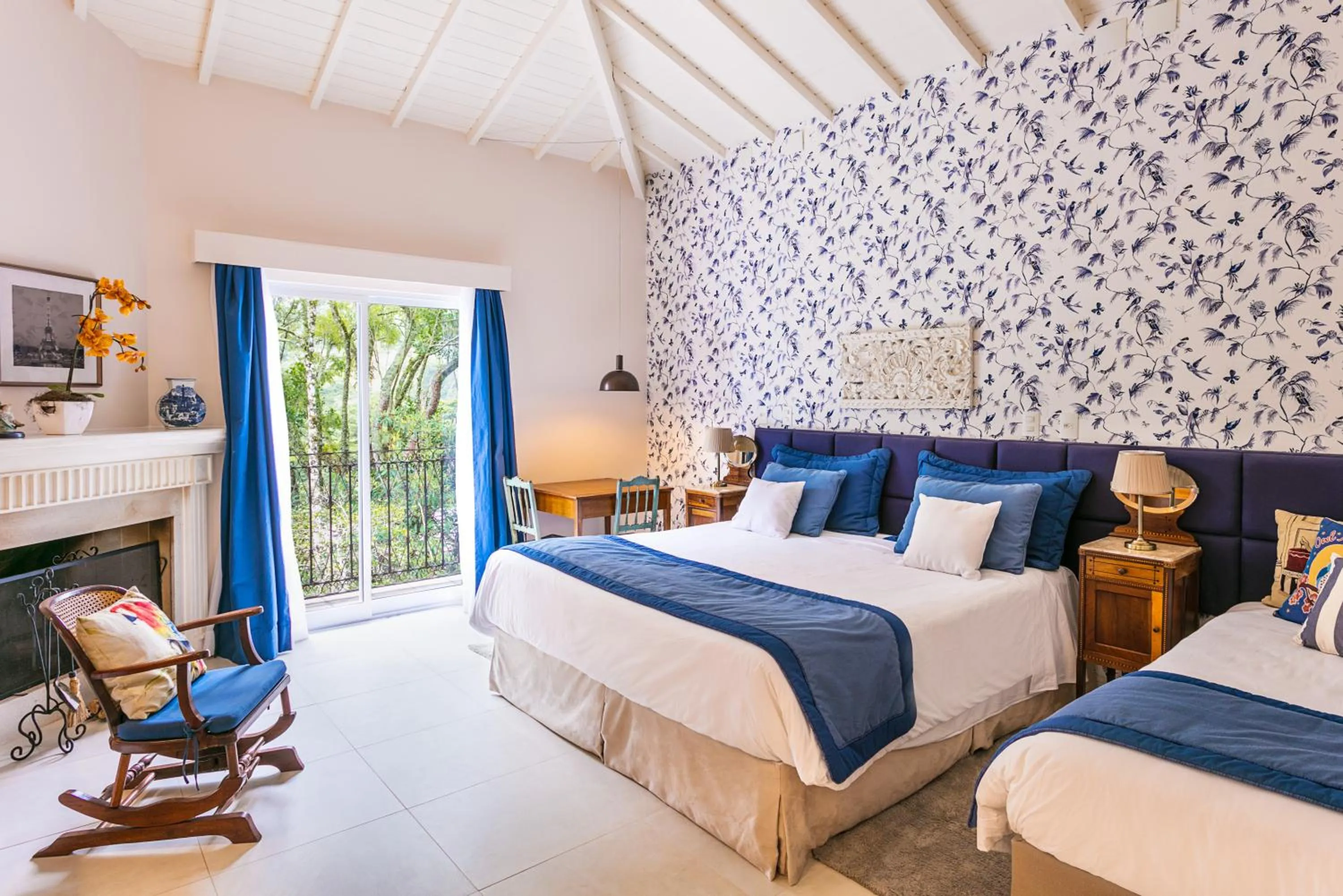 Bed in Locanda della Mimosa