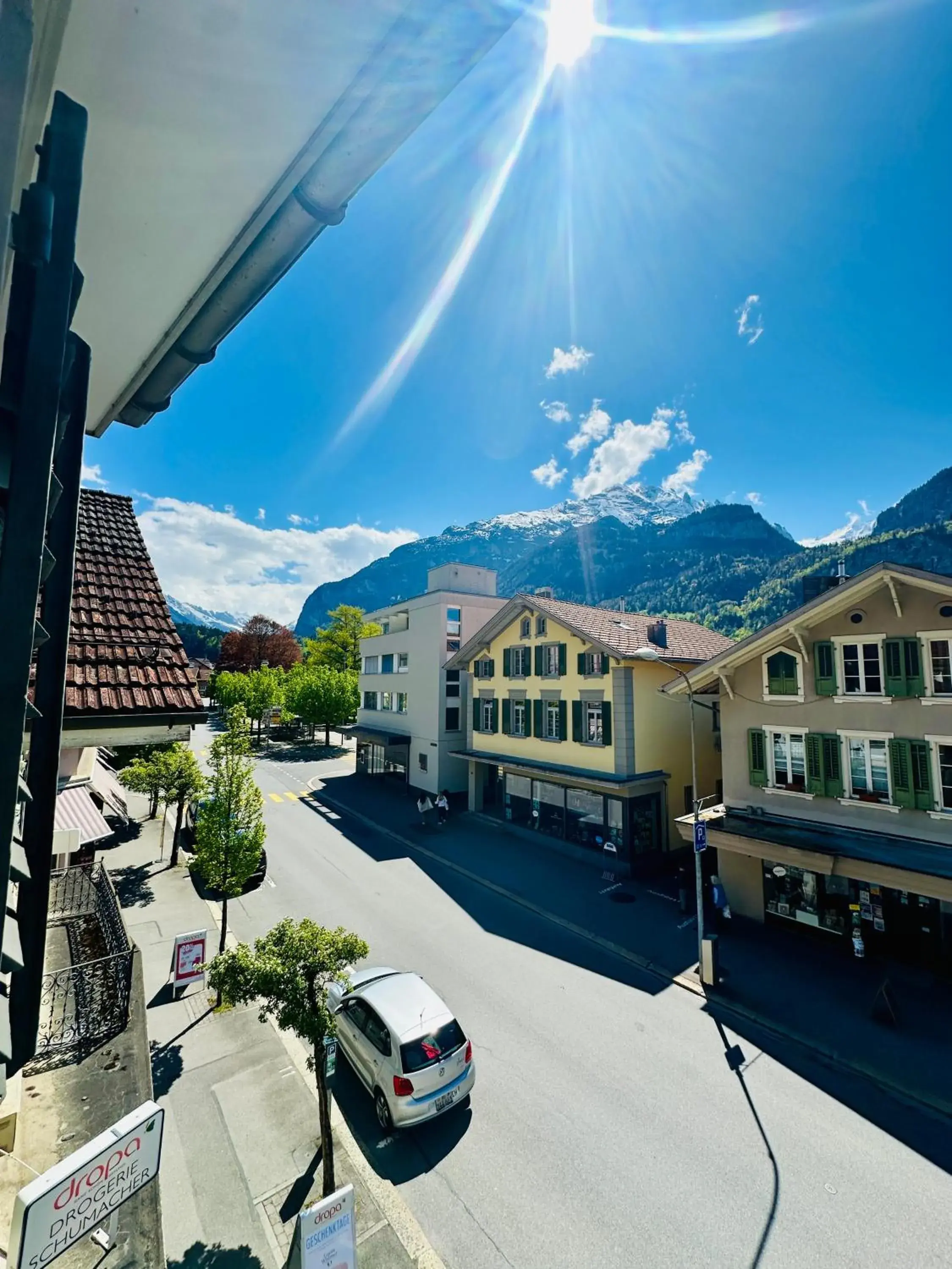 Property building in Hotel Rebstock Meiringen Property building in Hotel Rebstock Meiringen
