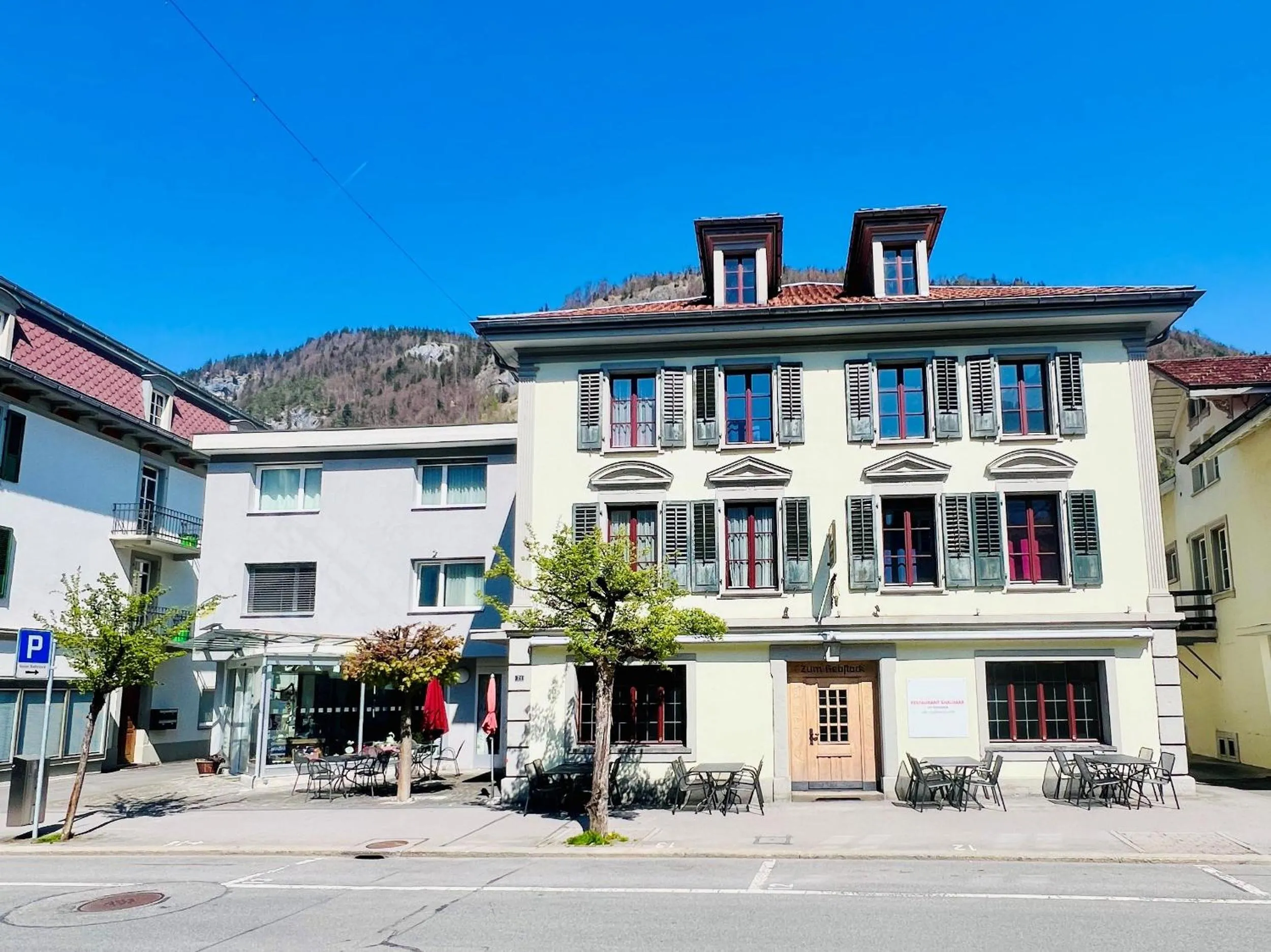 Property building in Hotel Rebstock Meiringen