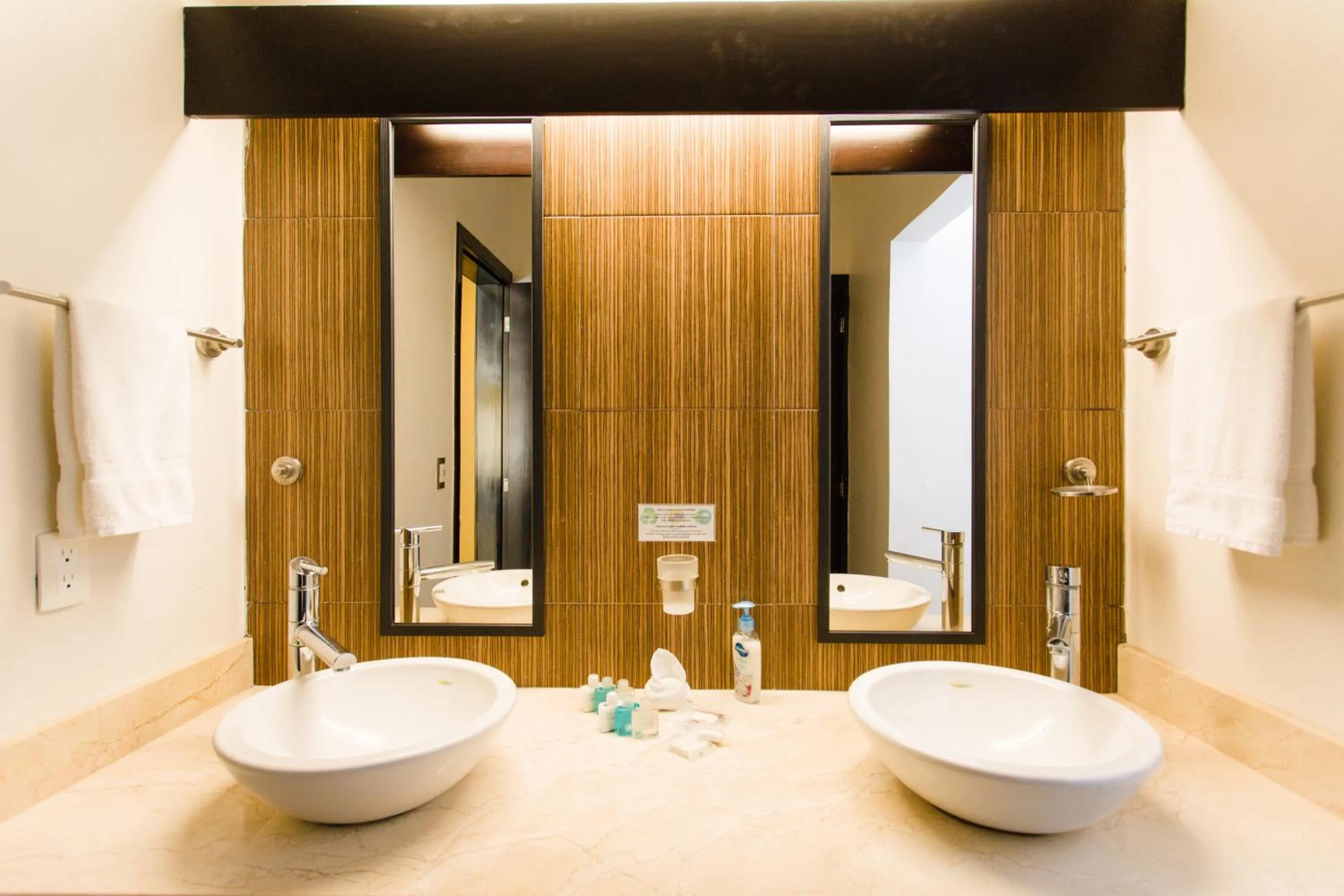 Bathroom in Ocean Front Corto Maltes 104 in Downtown