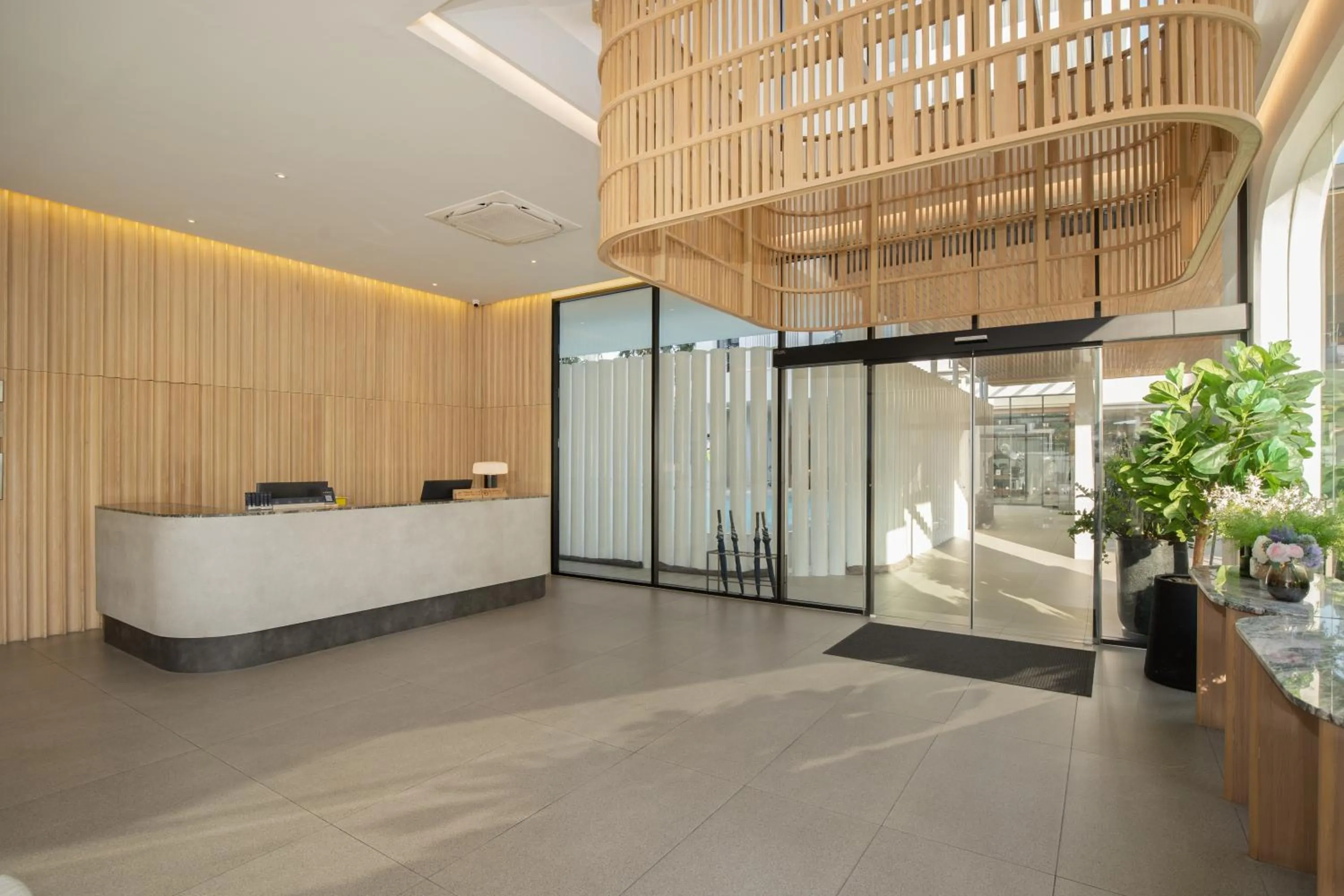 Lobby or reception in Saan Hotel Sathorn