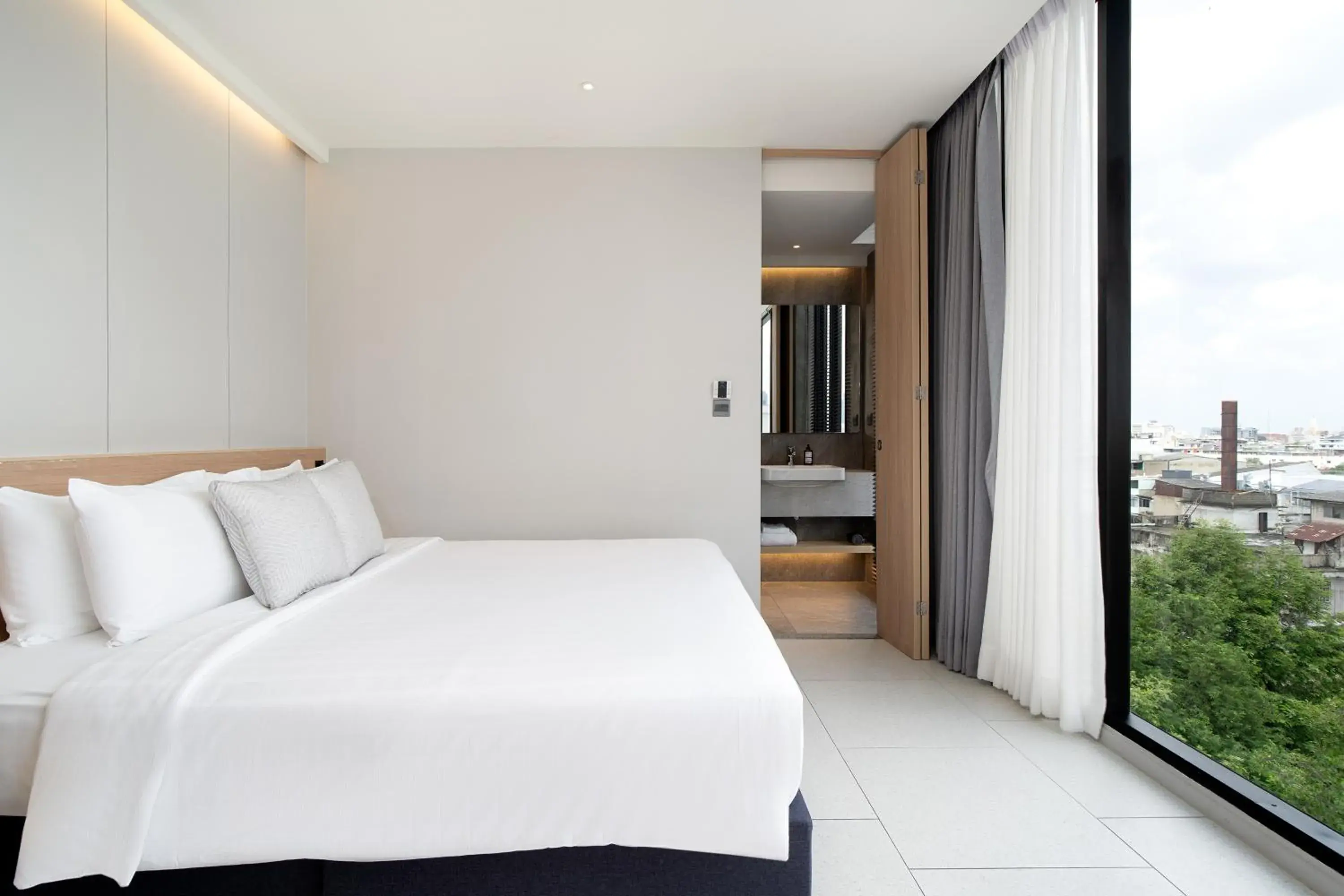 Bedroom, Bed in Saan Hotel Sathorn Bedroom, Bed in Saan Hotel Sathorn