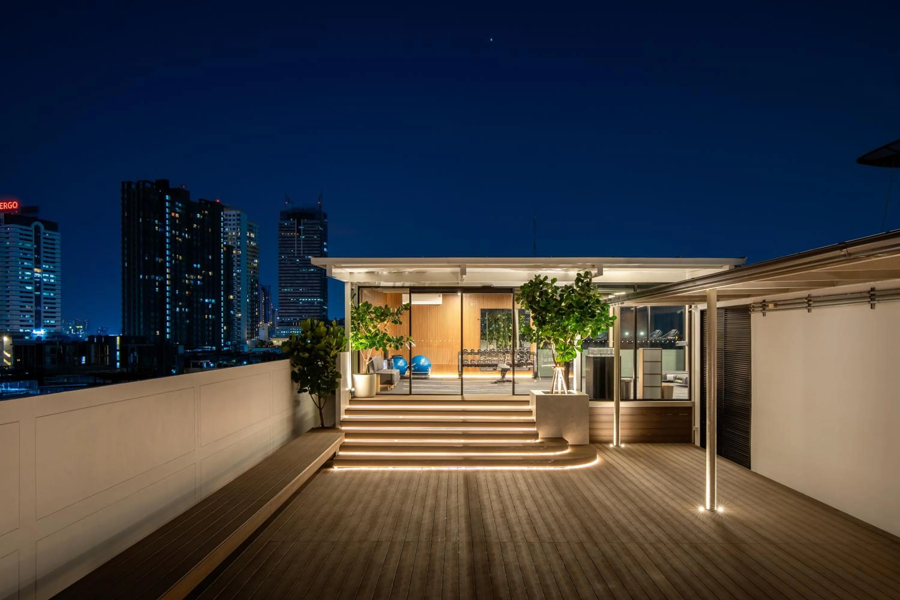 Balcony/Terrace in Saan Hotel Sathorn