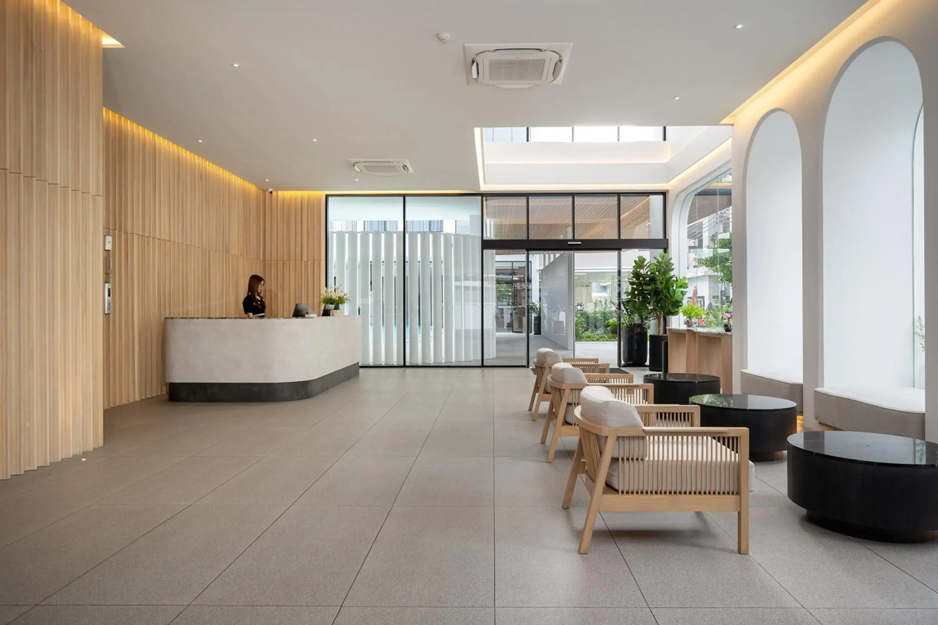 Lobby or reception in Saan Hotel Sathorn Lobby or reception in Saan Hotel Sathorn