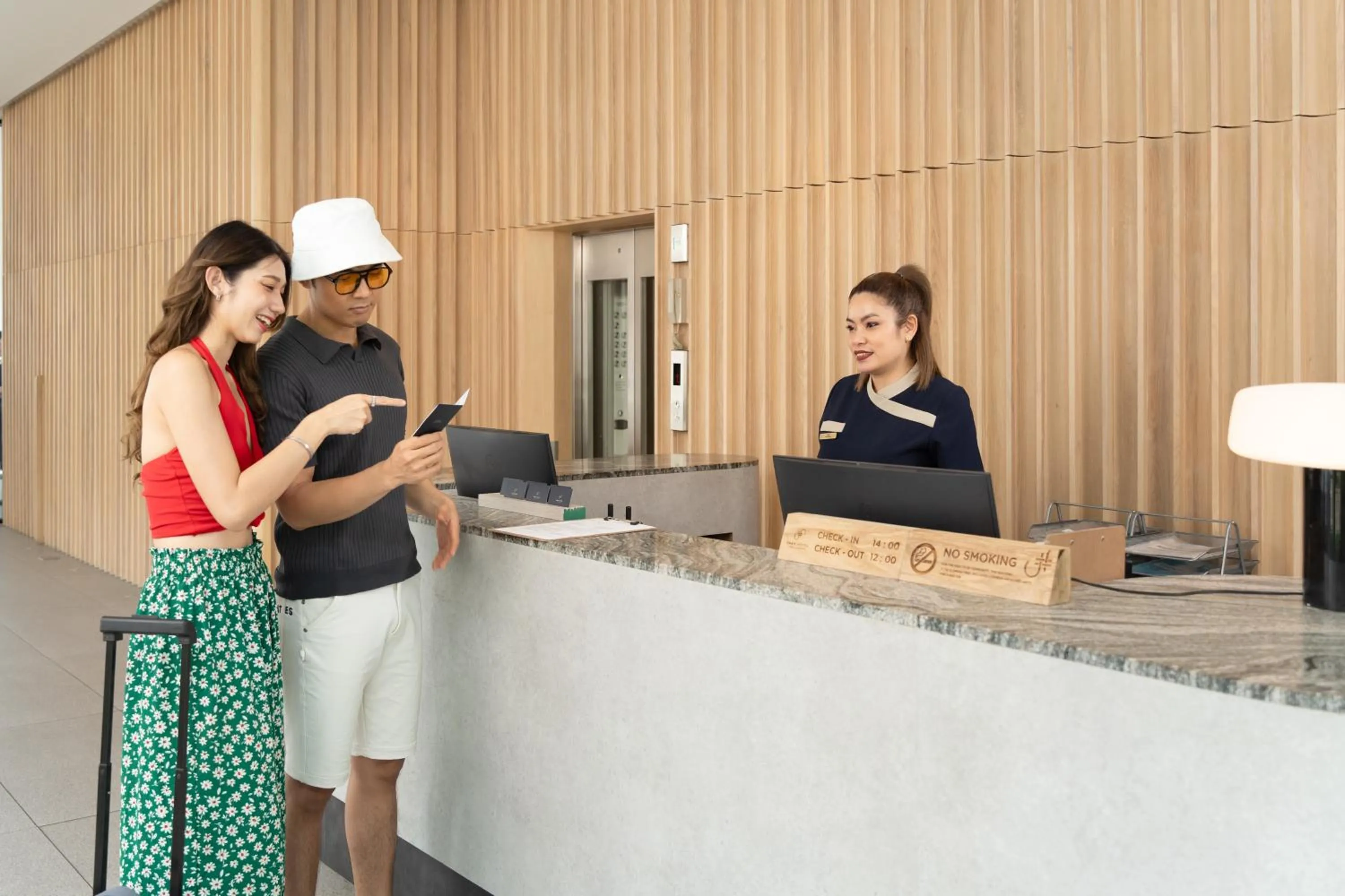 Lobby or reception in Saan Hotel Sathorn