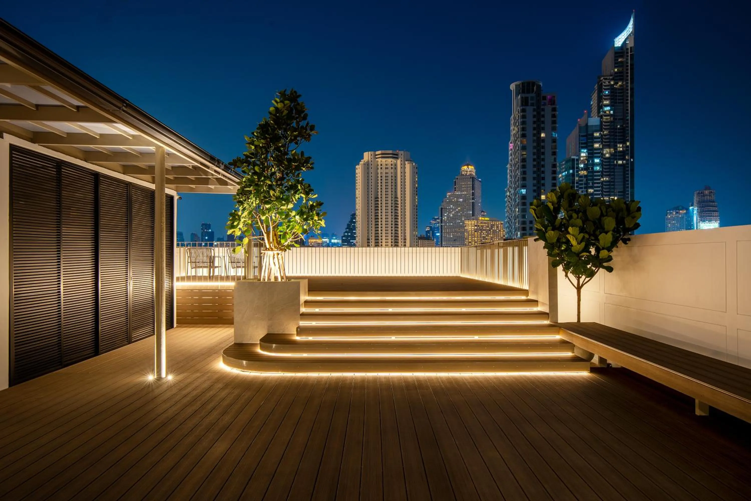 Balcony/Terrace in Saan Hotel Sathorn