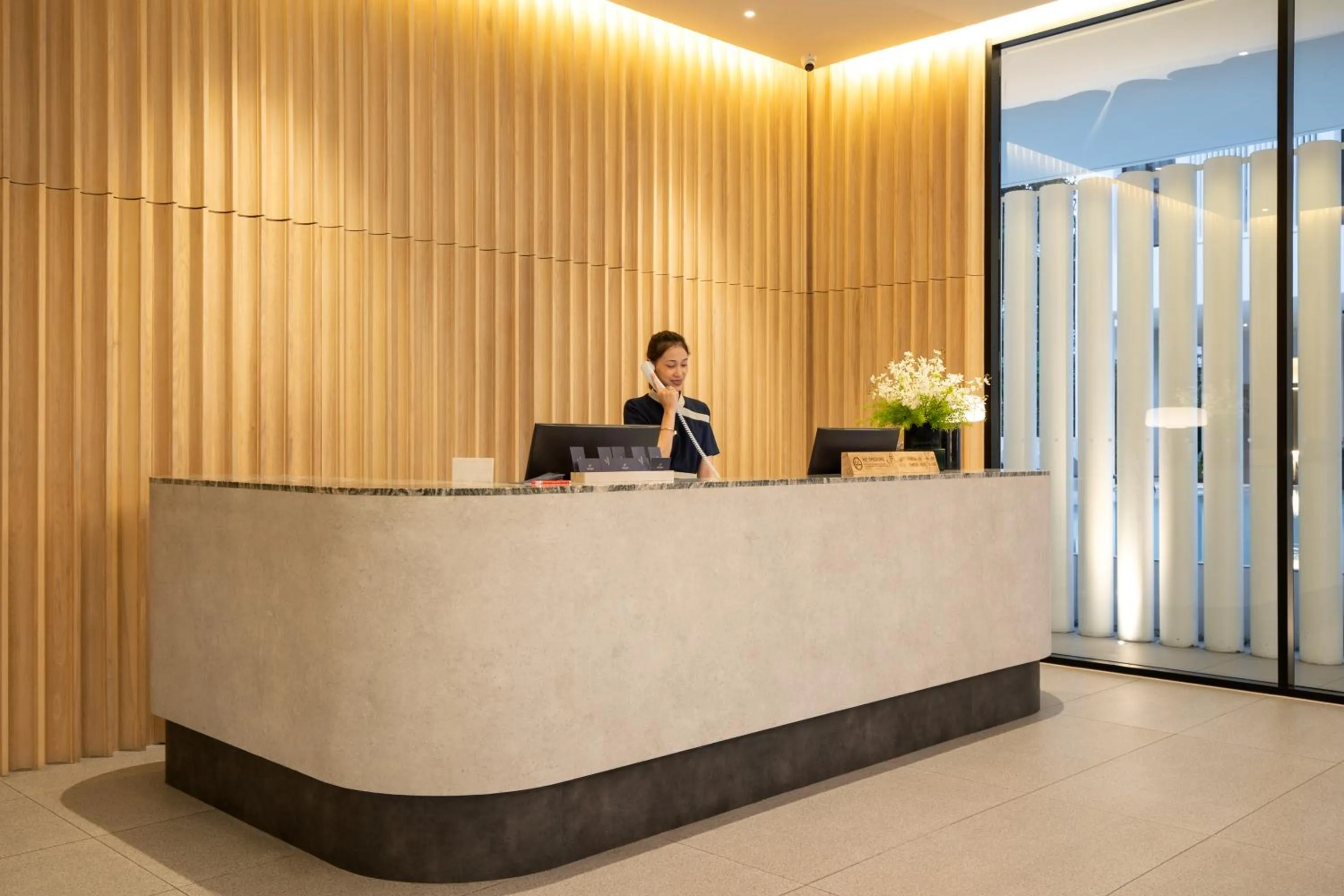 Lobby or reception in Saan Hotel Sathorn