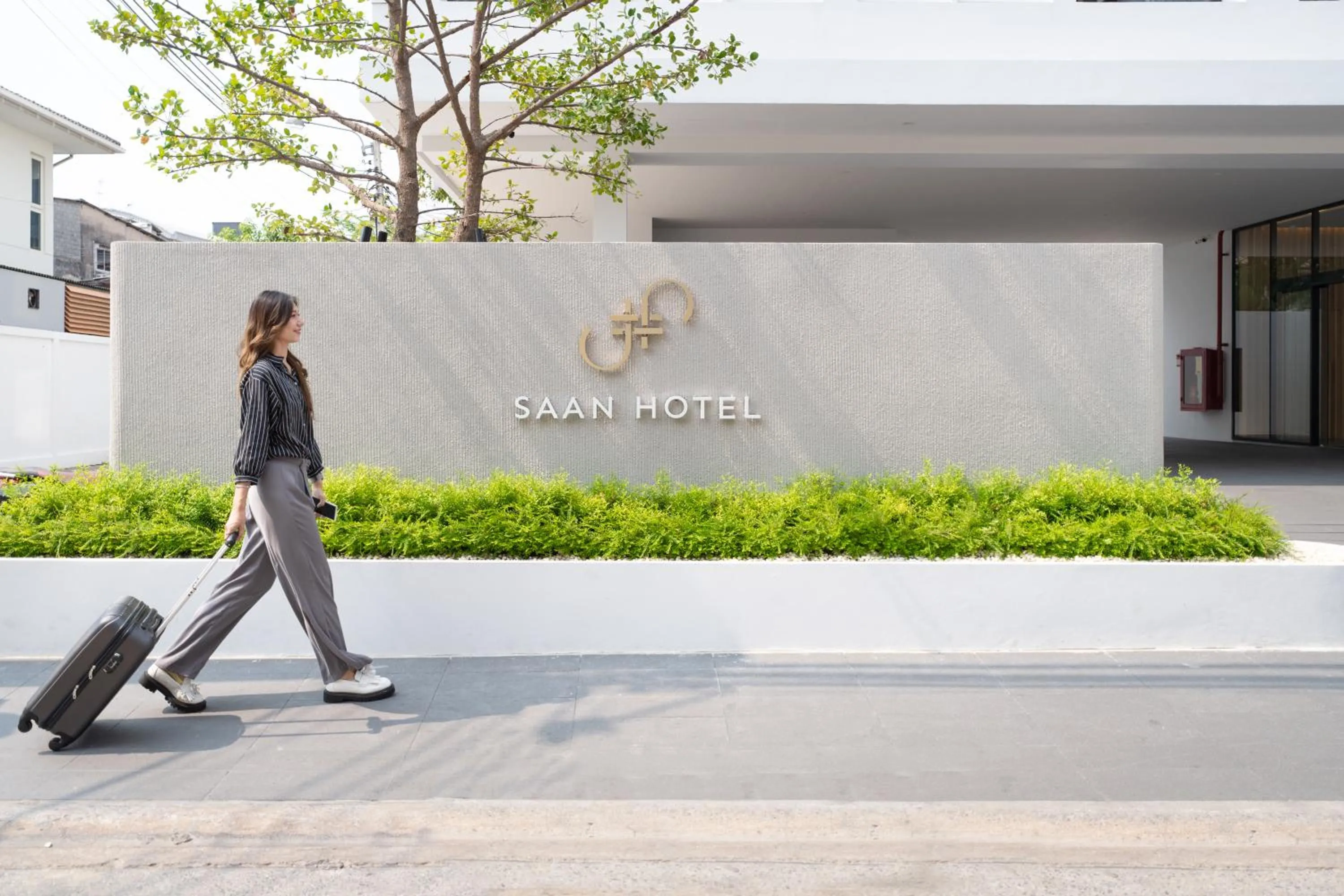 Property building in Saan Hotel Sathorn