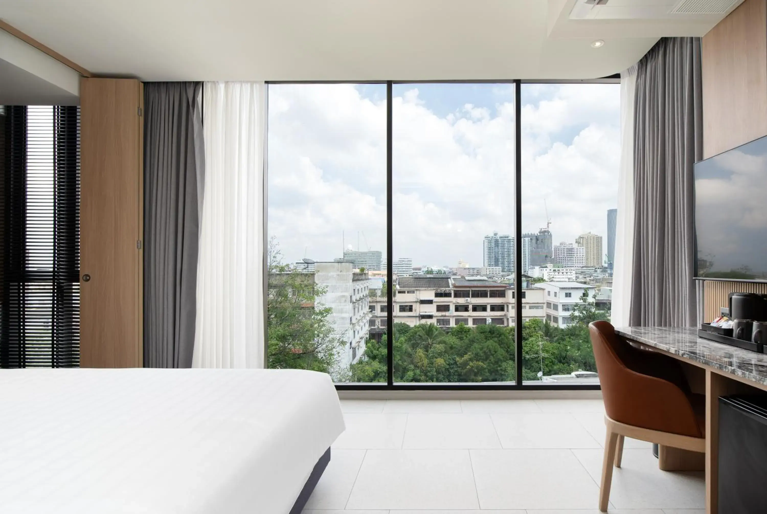 View (from property/room), Bed in Saan Hotel Sathorn View (from property/room), Bed in Saan Hotel Sathorn