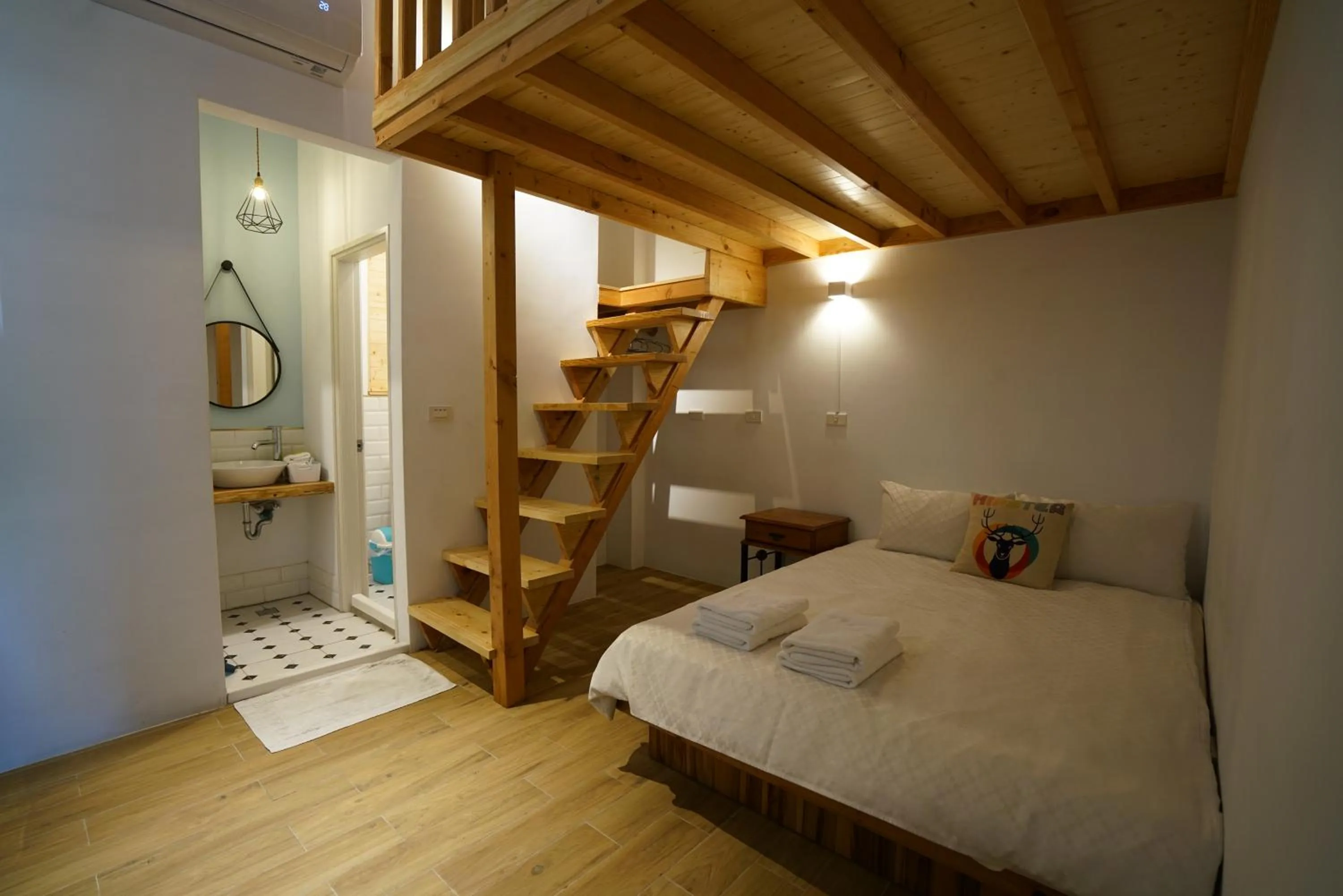 Bed in The Red Hotel