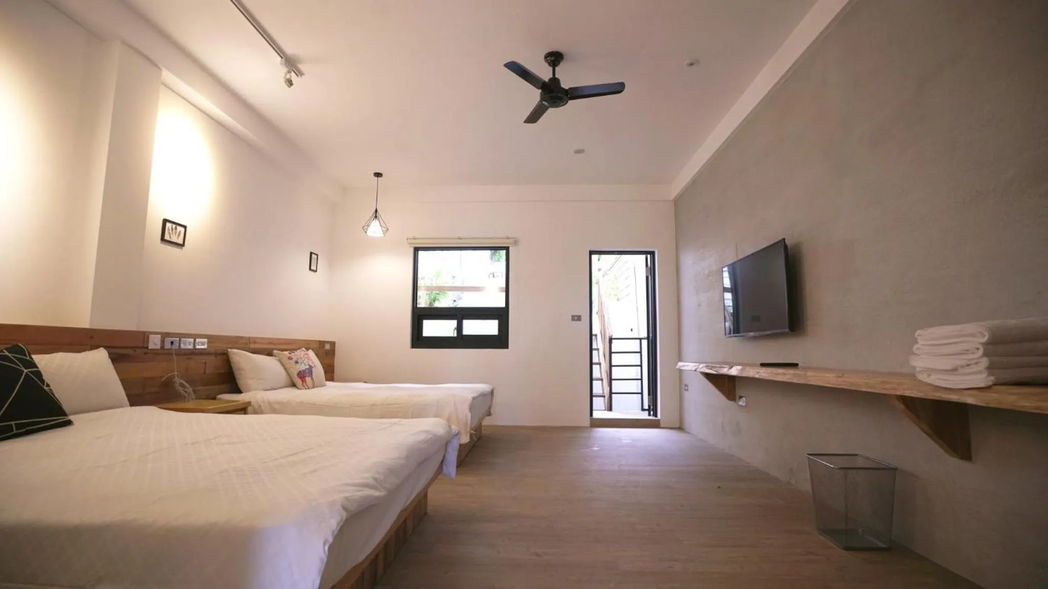 Bed in The Red Hotel