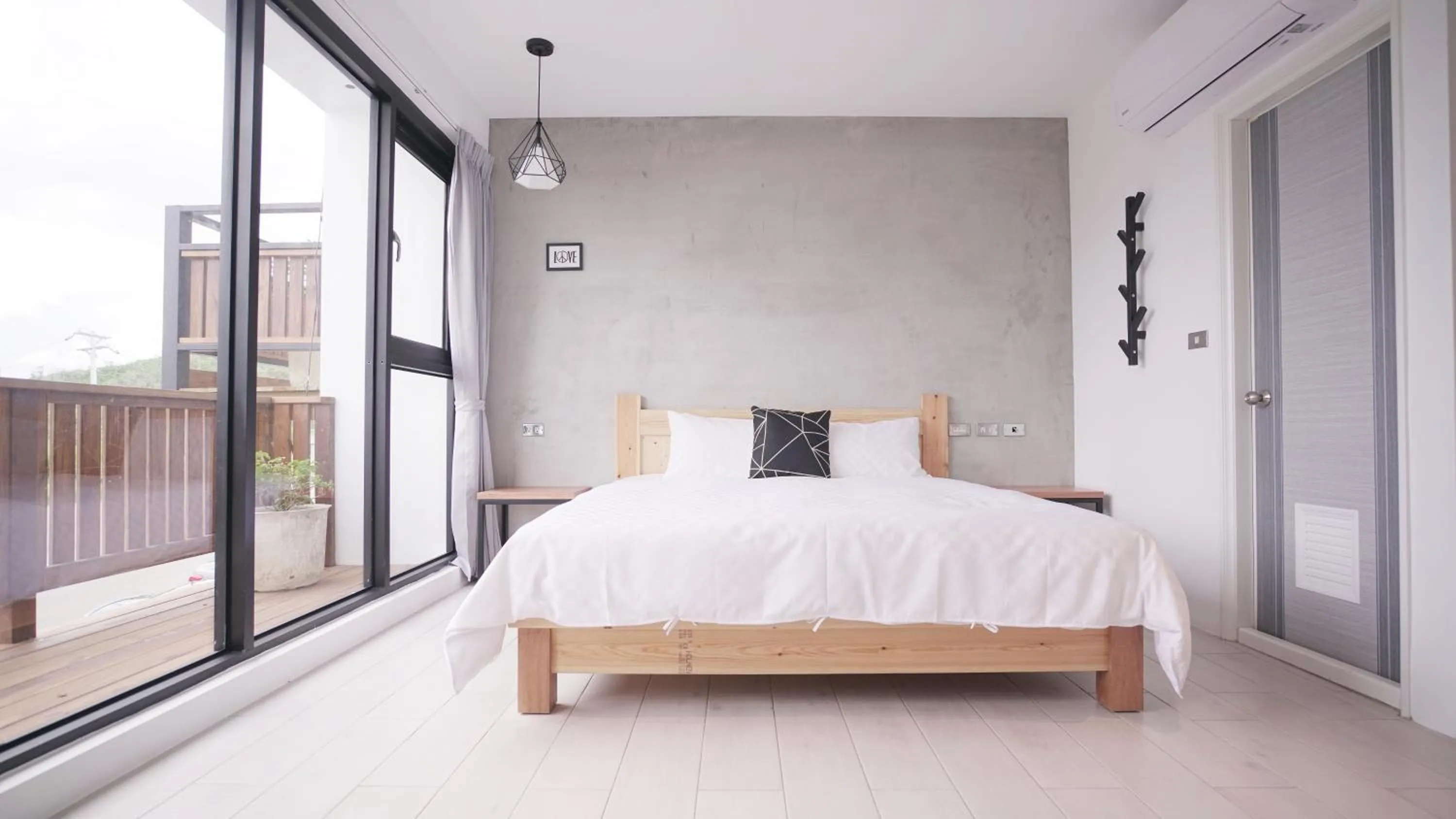 Bed in The Red Hotel