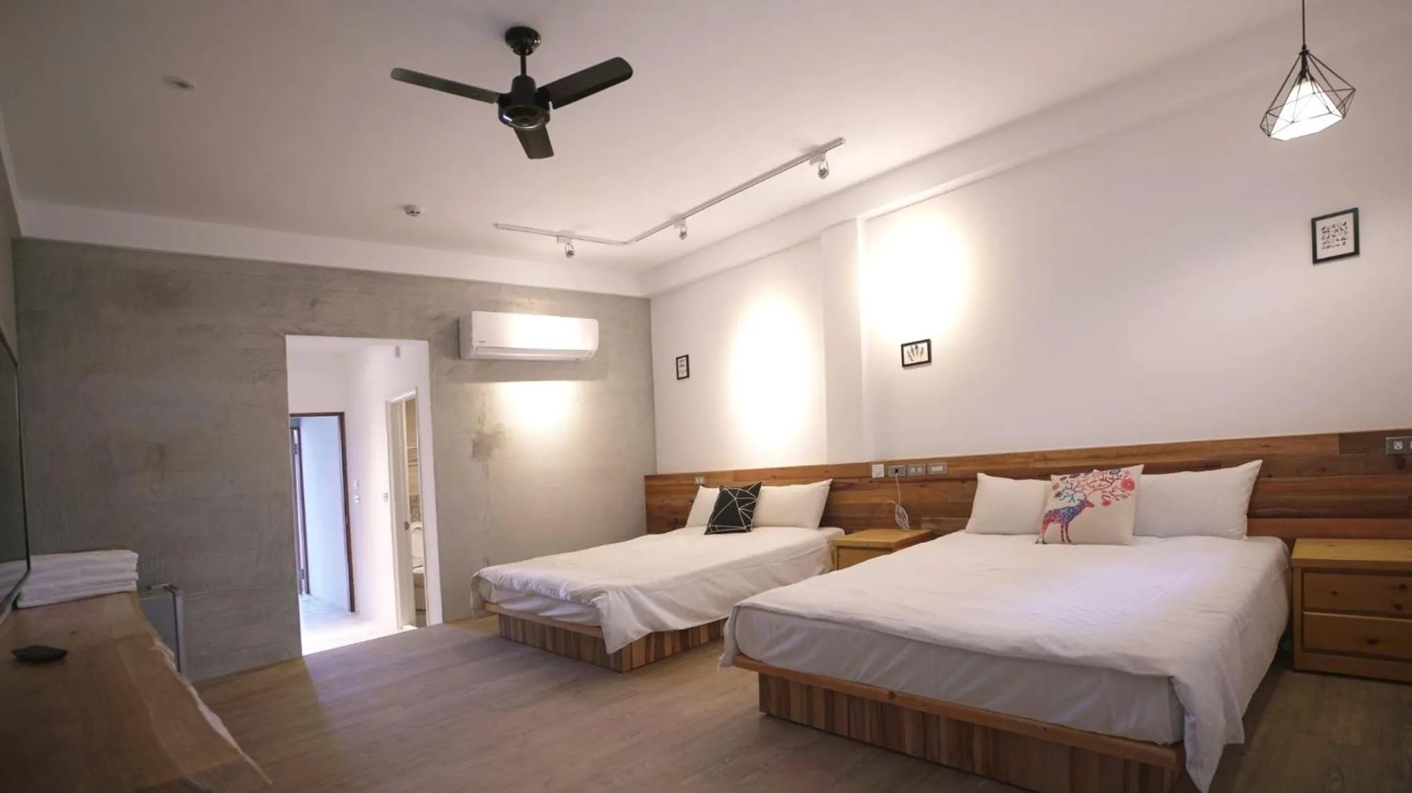 Bed in The Red Hotel