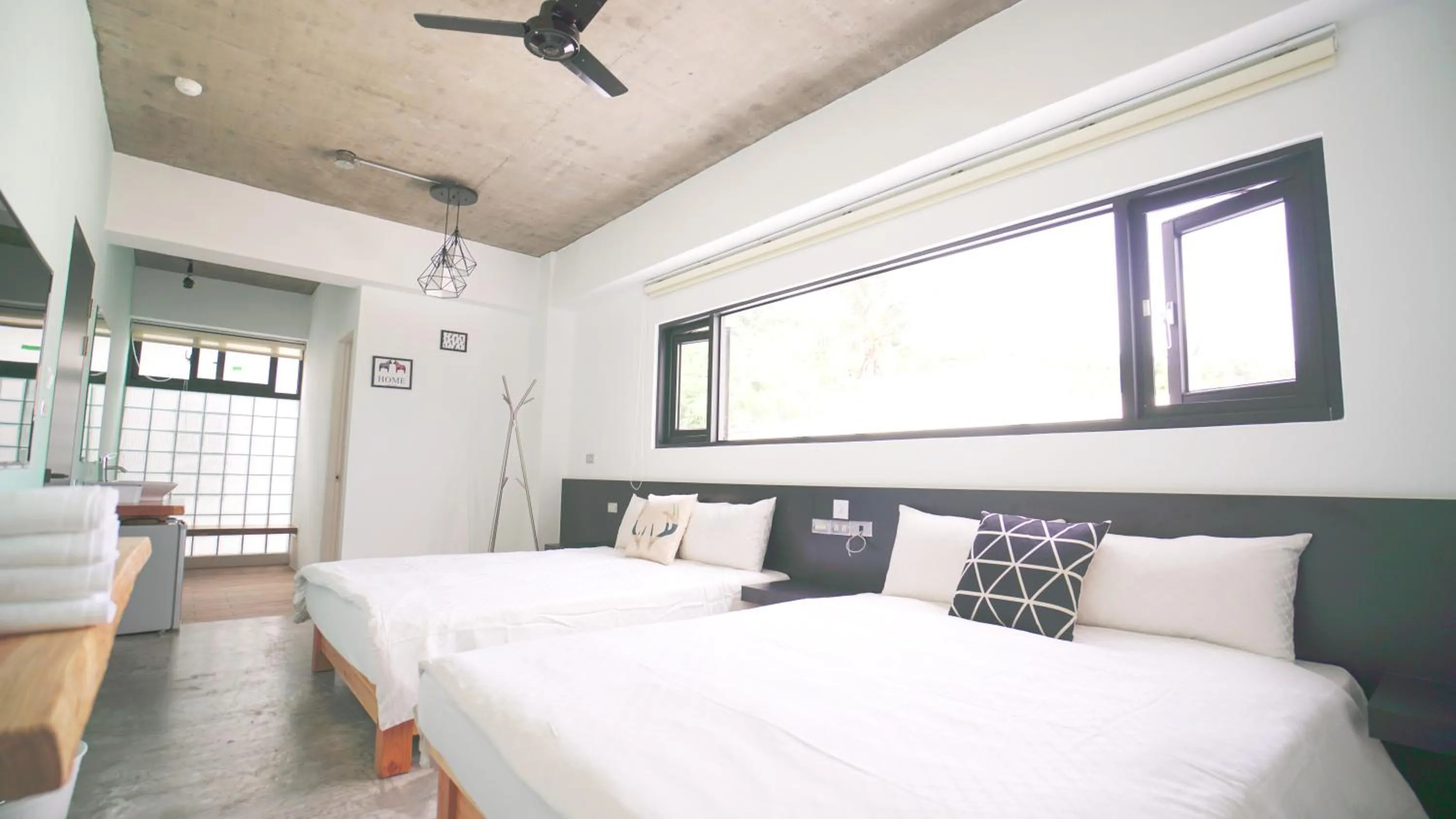 Bed in The Red Hotel