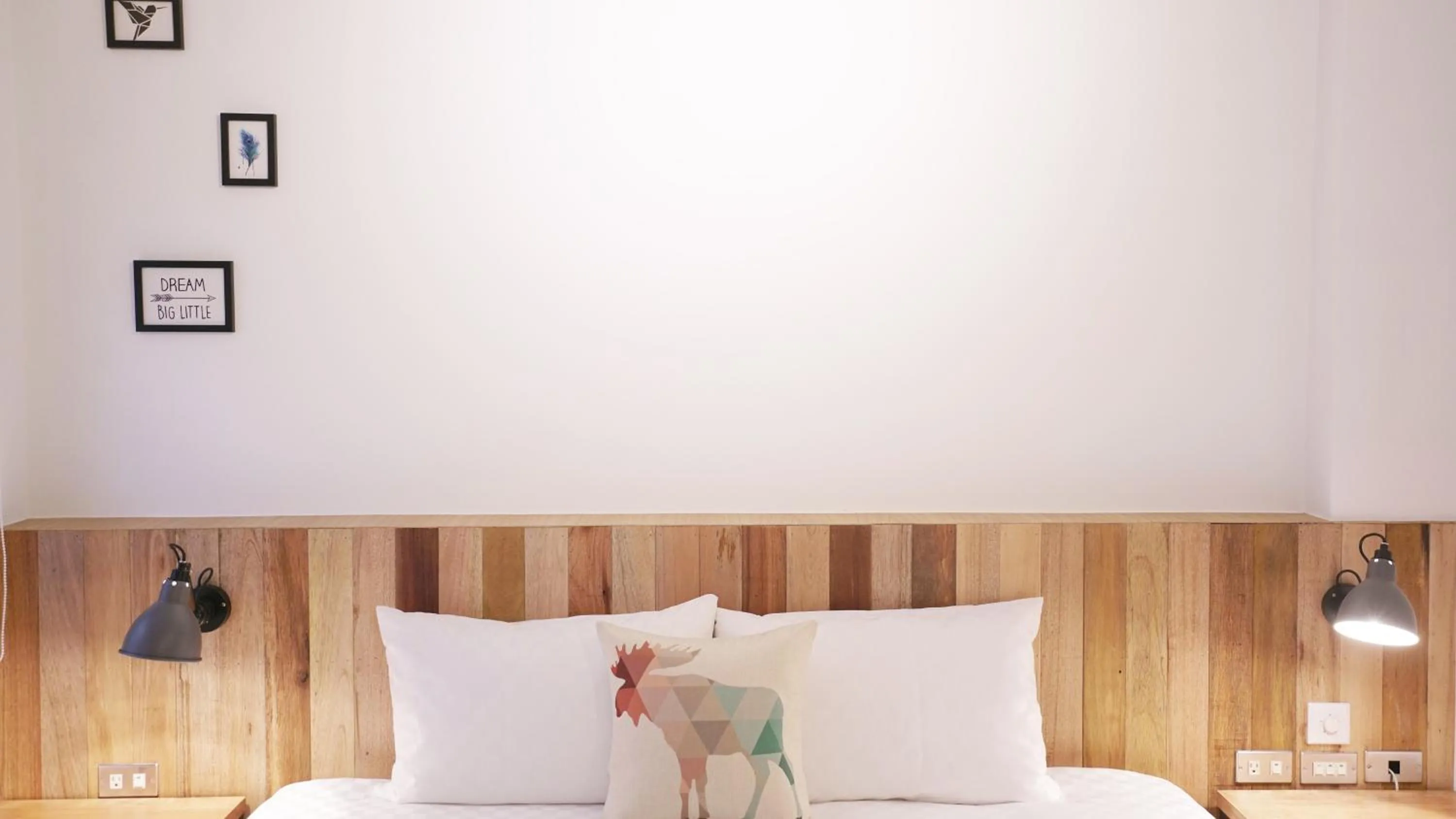 Bed in The Red Hotel