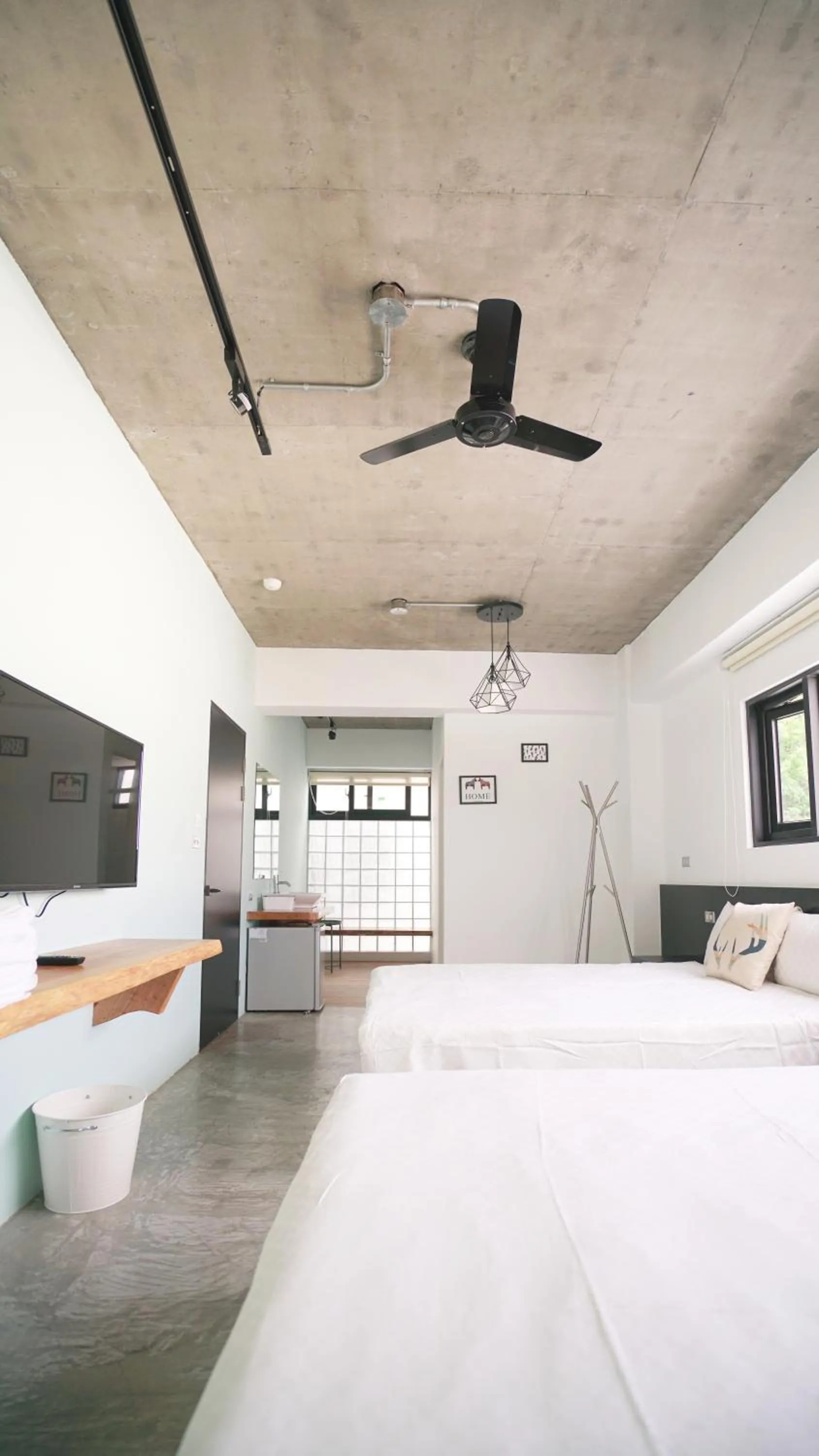 Bed in The Red Hotel