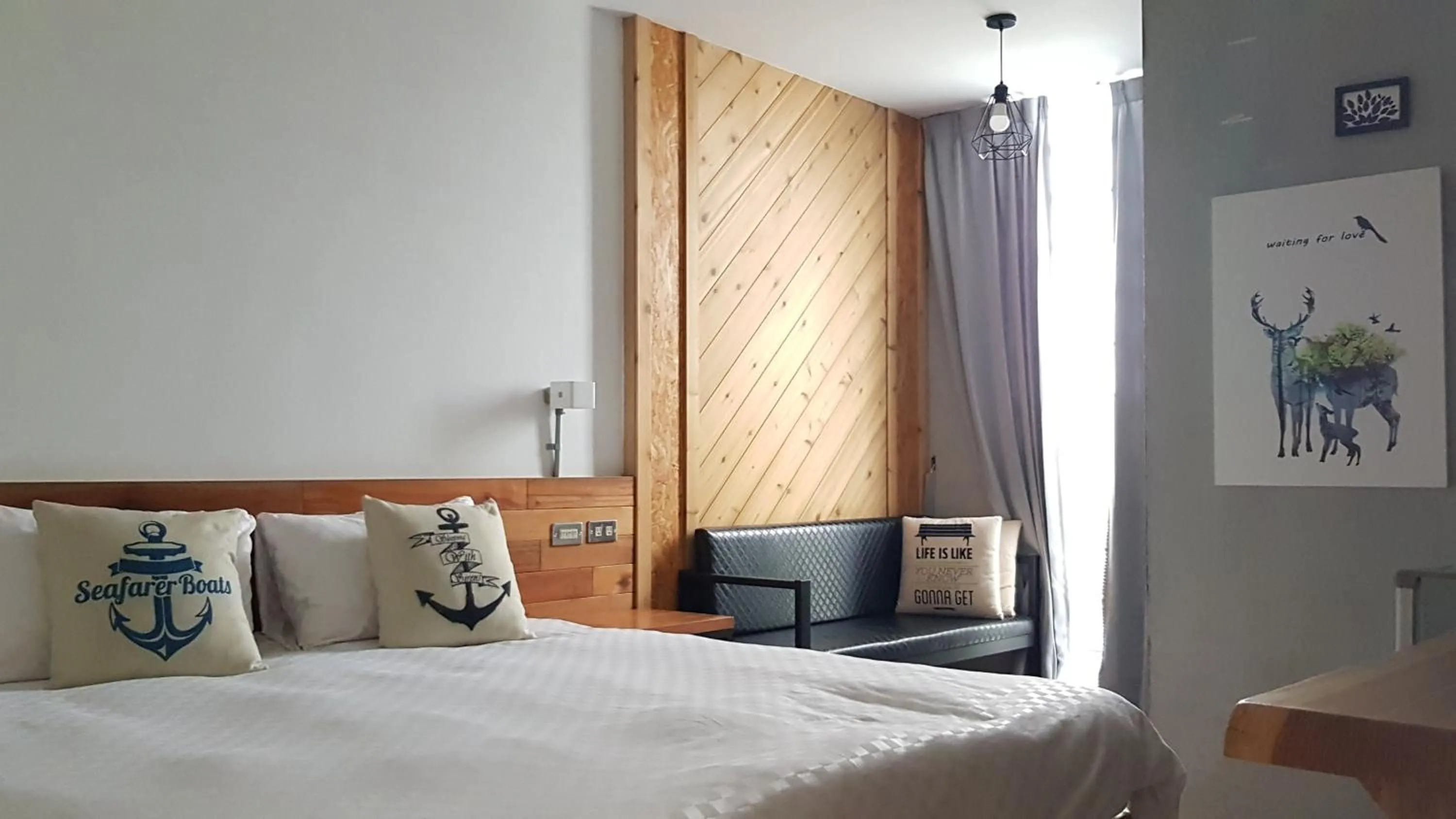 Bed in The Red Hotel