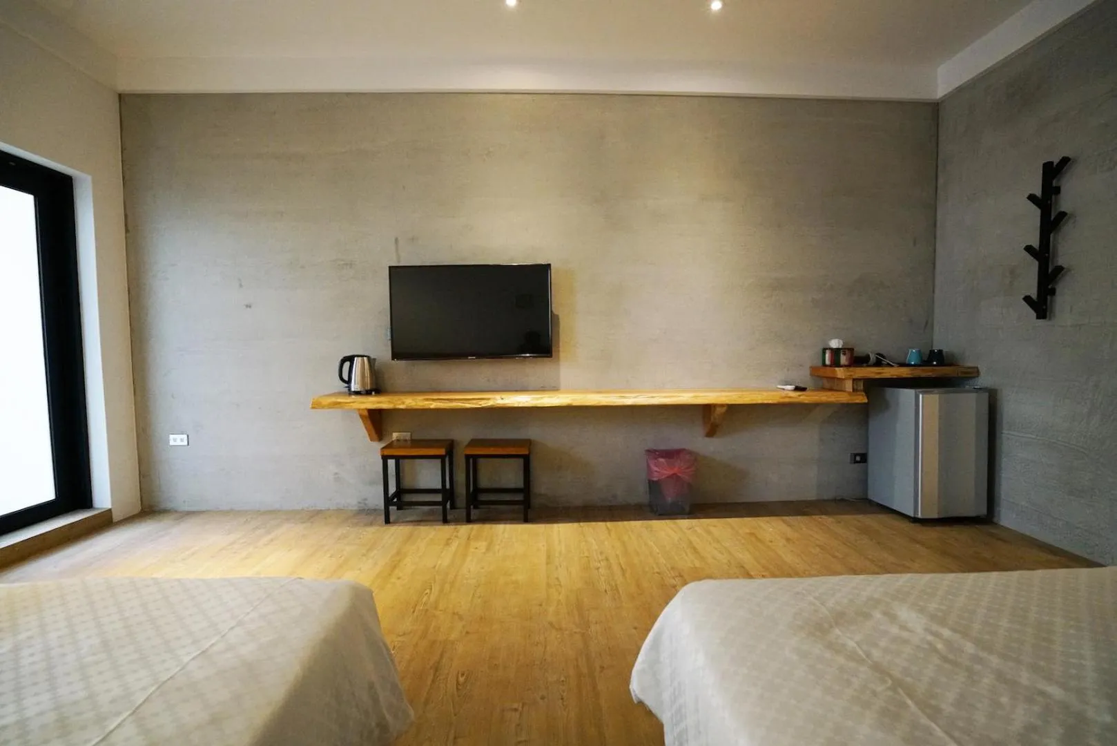 Bed in The Red Hotel