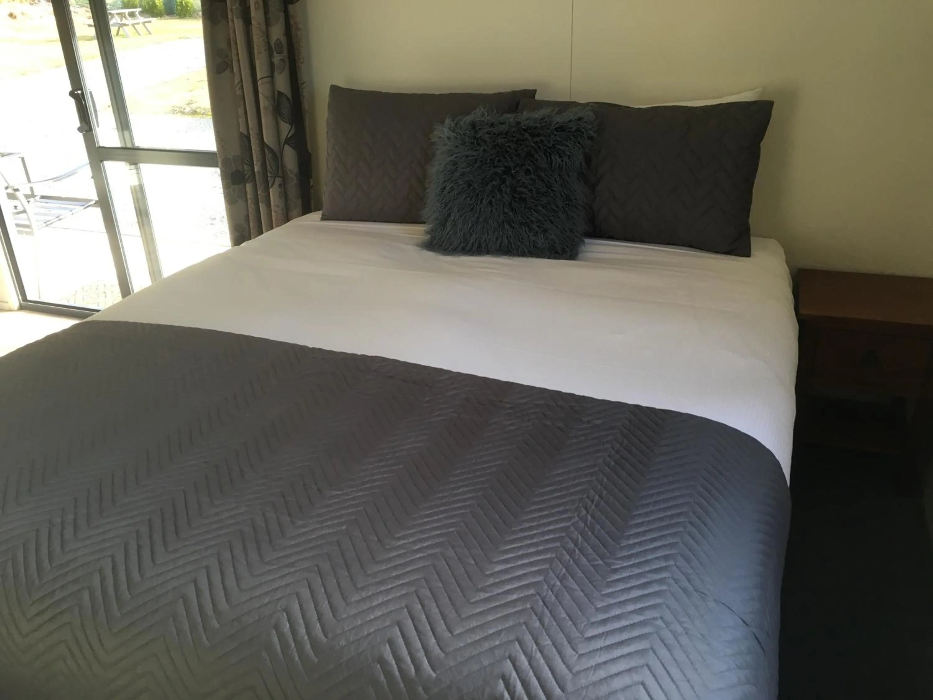 Bed in Tongariro Holiday Park