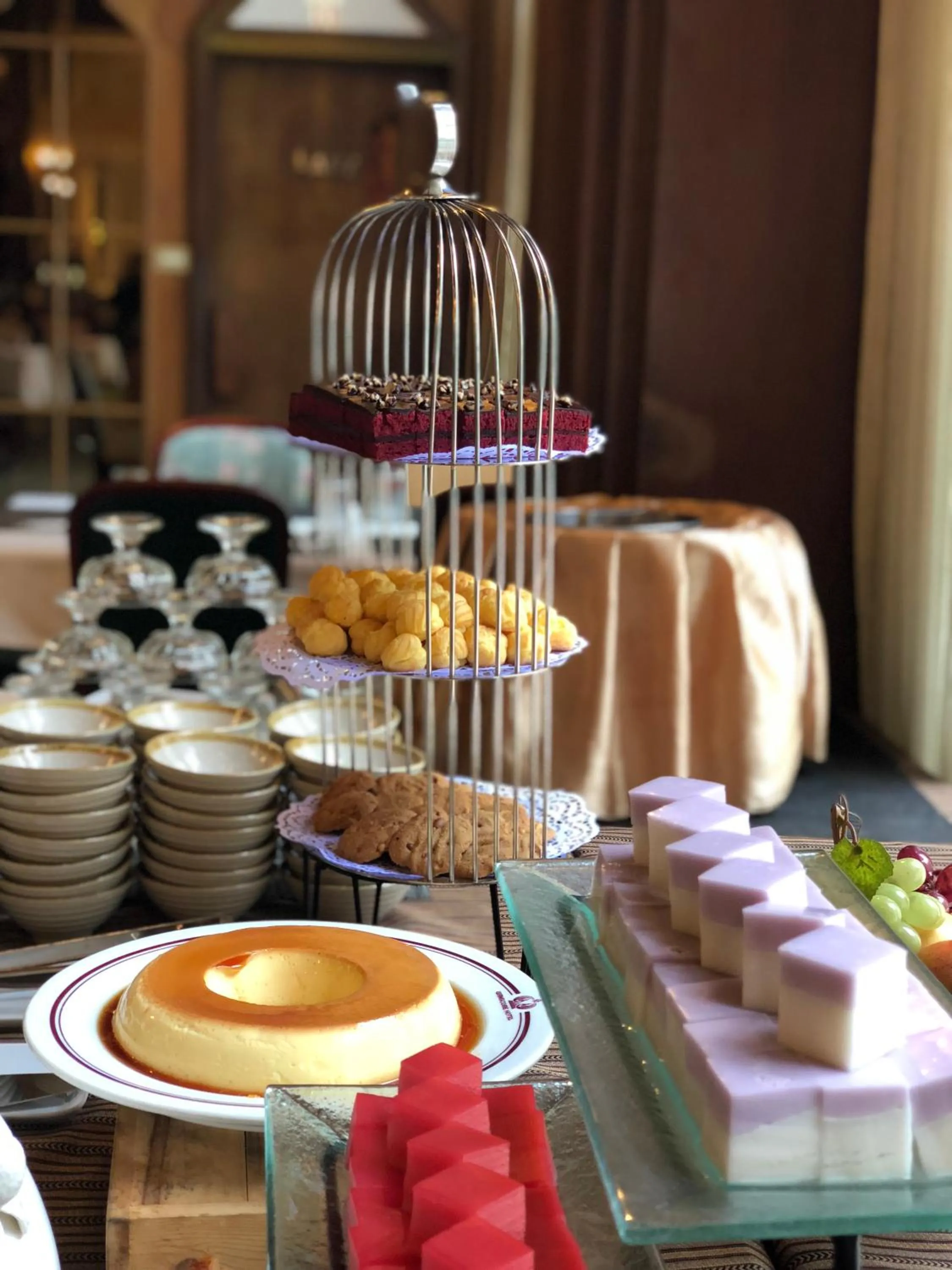 Food close-up in Wangcome Hotel