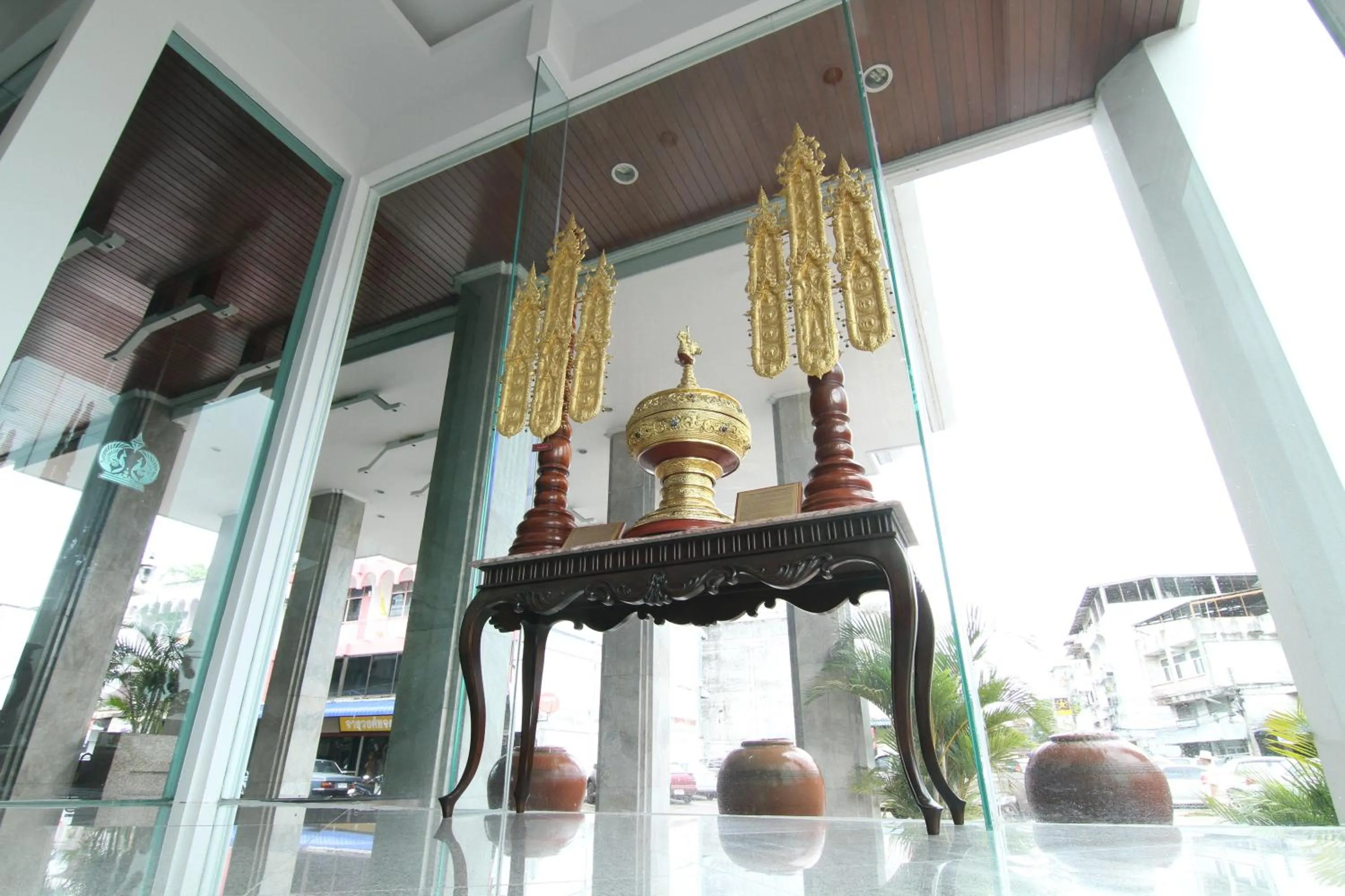 Lobby or reception in Wangcome Hotel